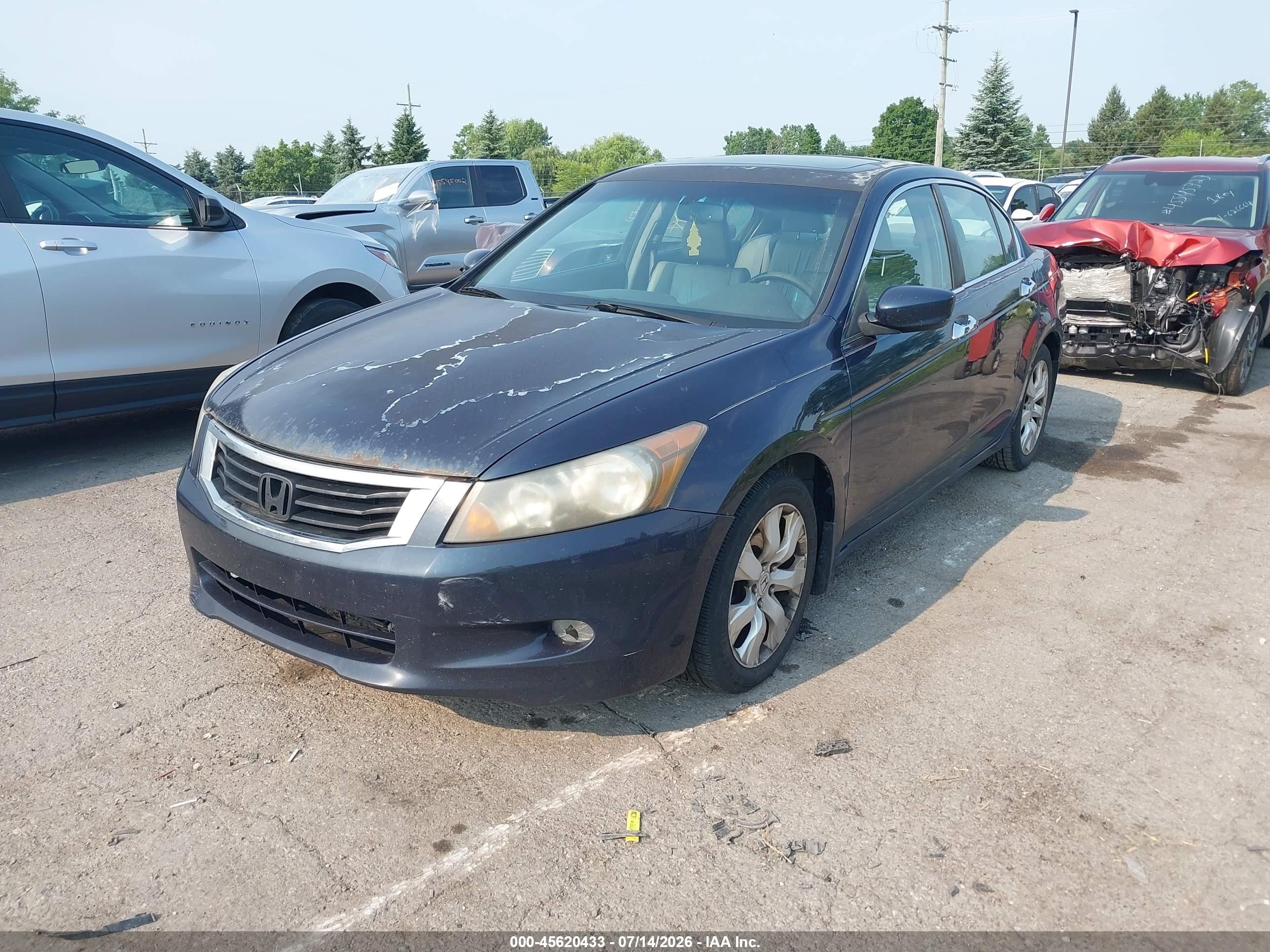 2010 Honda Accord 3.5 Ex-l Gray vin: 5KBCP3F81AB010144