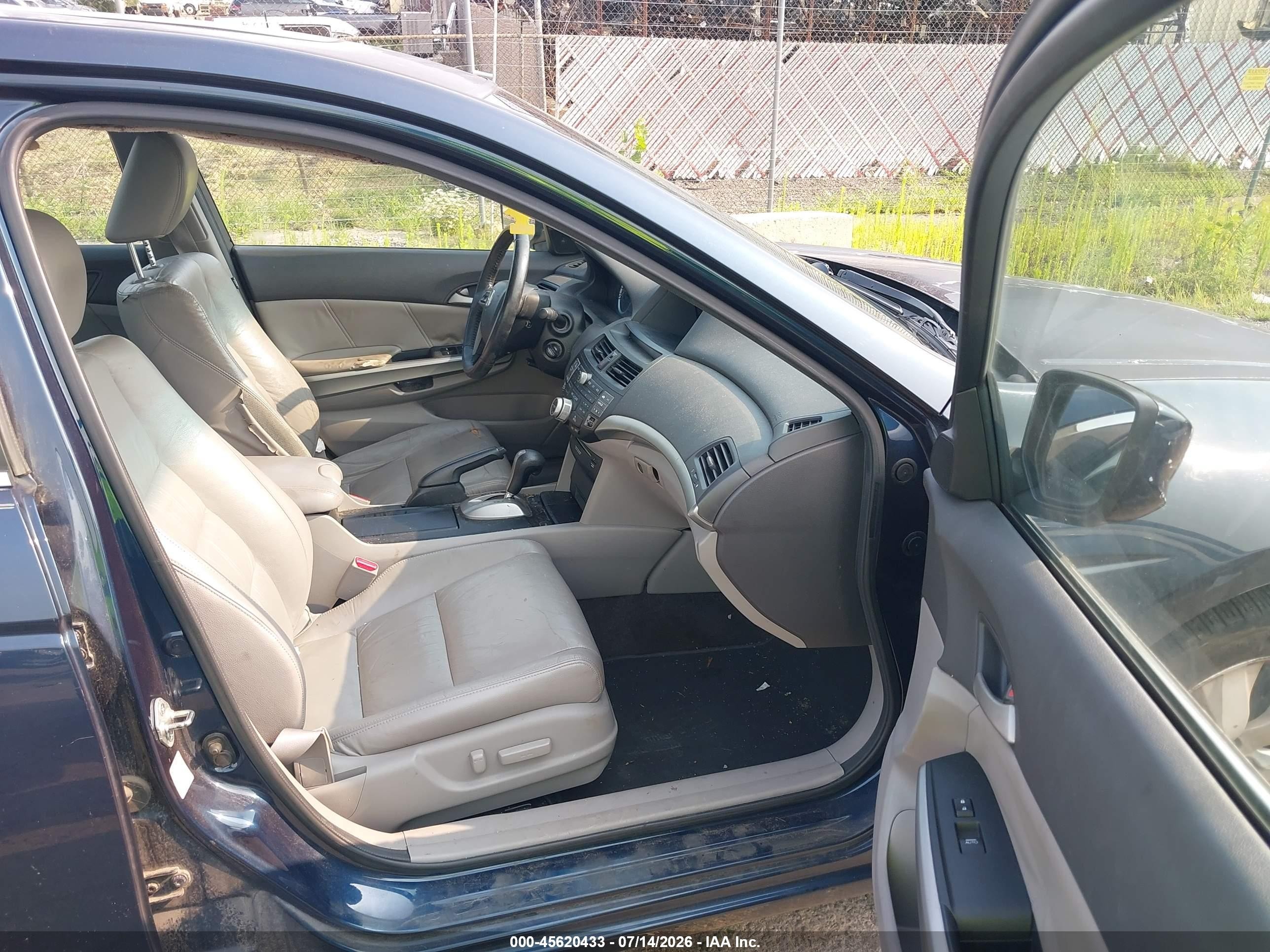 2010 Honda Accord 3.5 Ex-l Gray vin: 5KBCP3F81AB010144