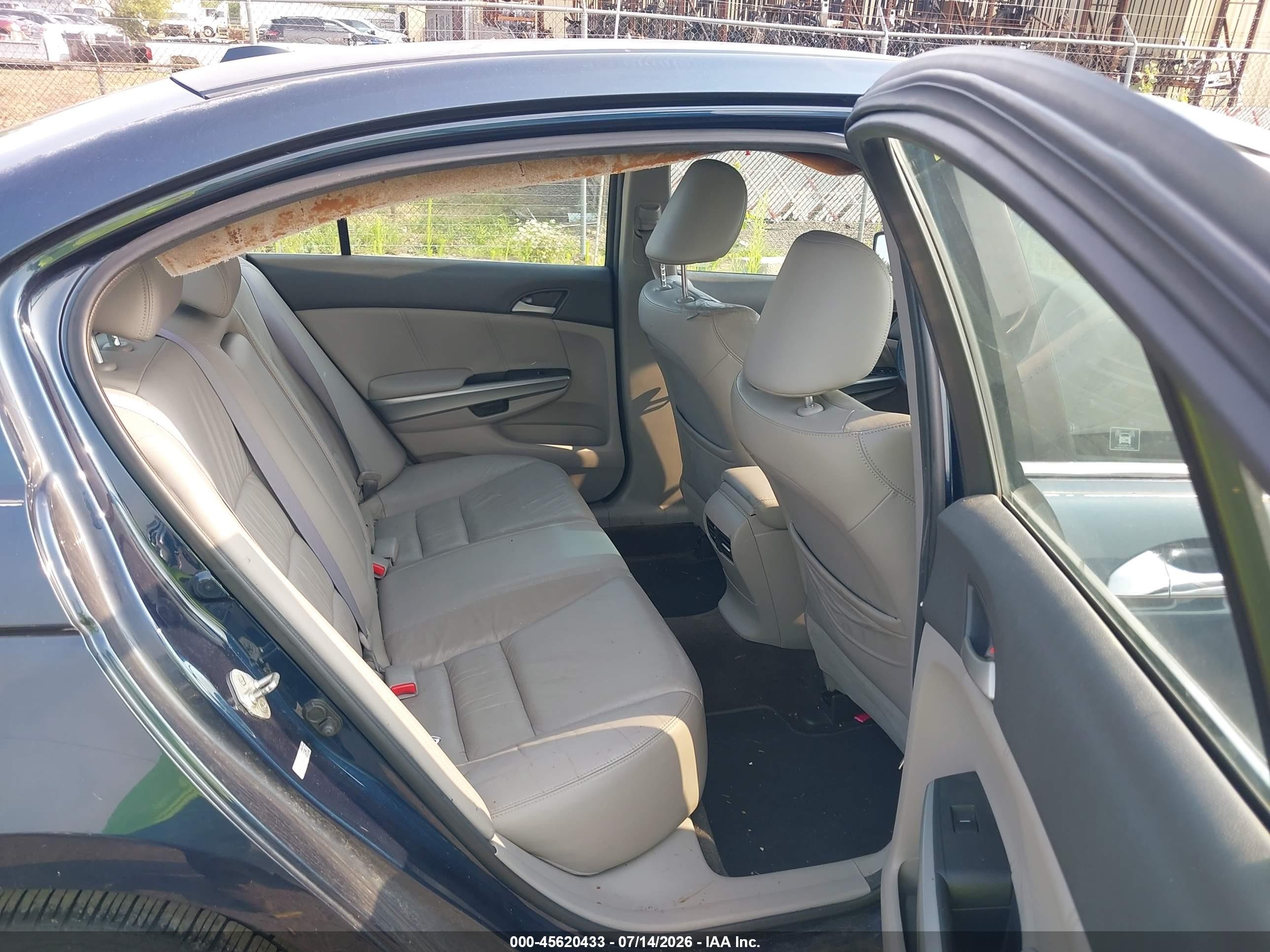 2010 Honda Accord 3.5 Ex-l Gray vin: 5KBCP3F81AB010144