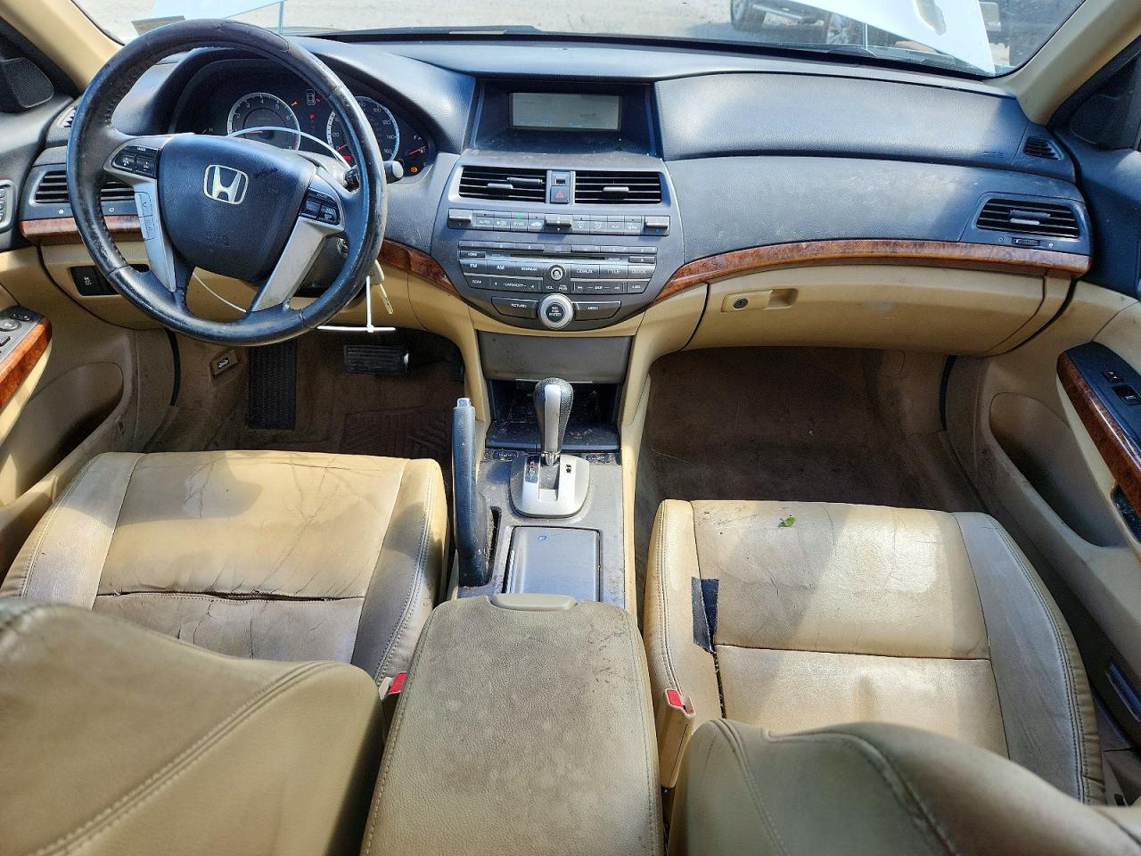 2011 Honda Accord Exl White vin: 5KBCP3F81BB003437