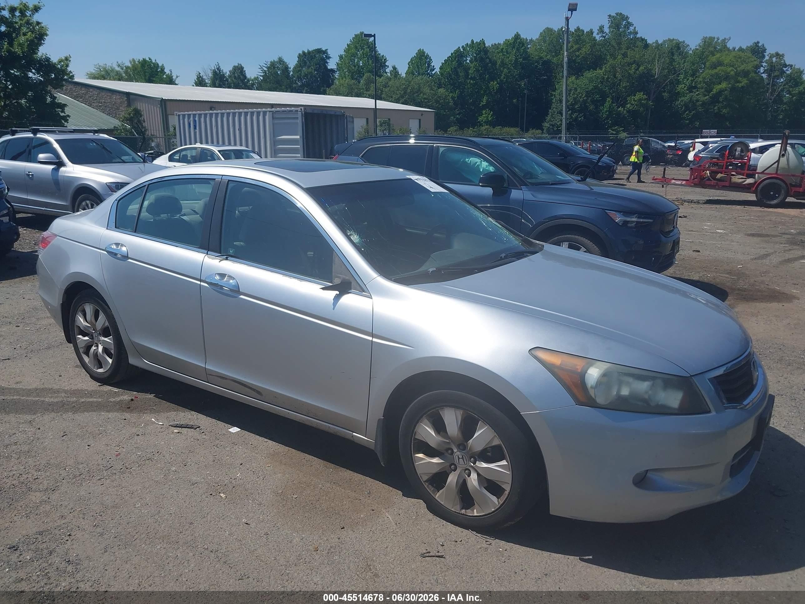 2010 Honda Accord 3.5 Ex-l Silver vin: 5KBCP3F82AB001369