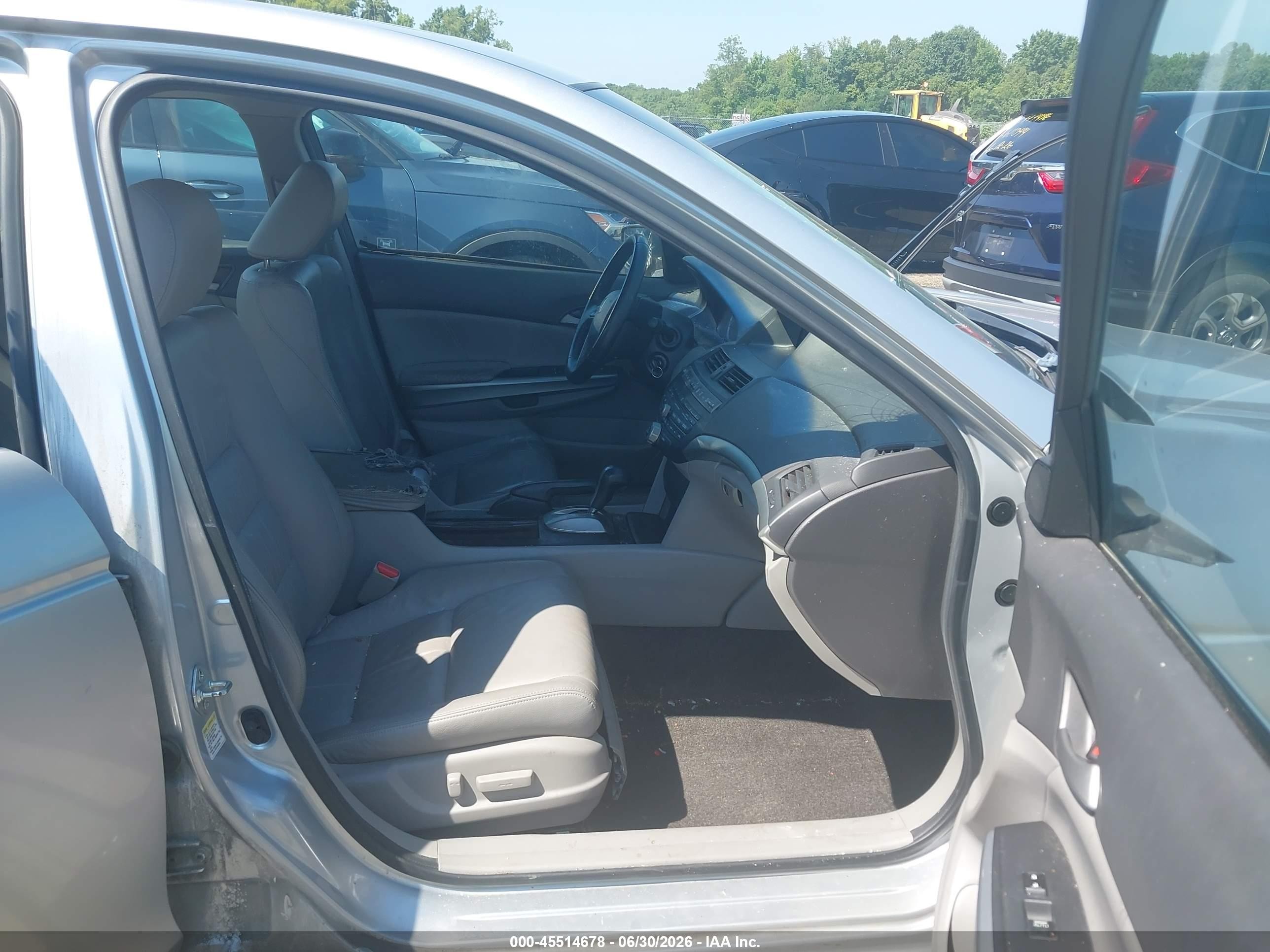 2010 Honda Accord 3.5 Ex-l Silver vin: 5KBCP3F82AB001369
