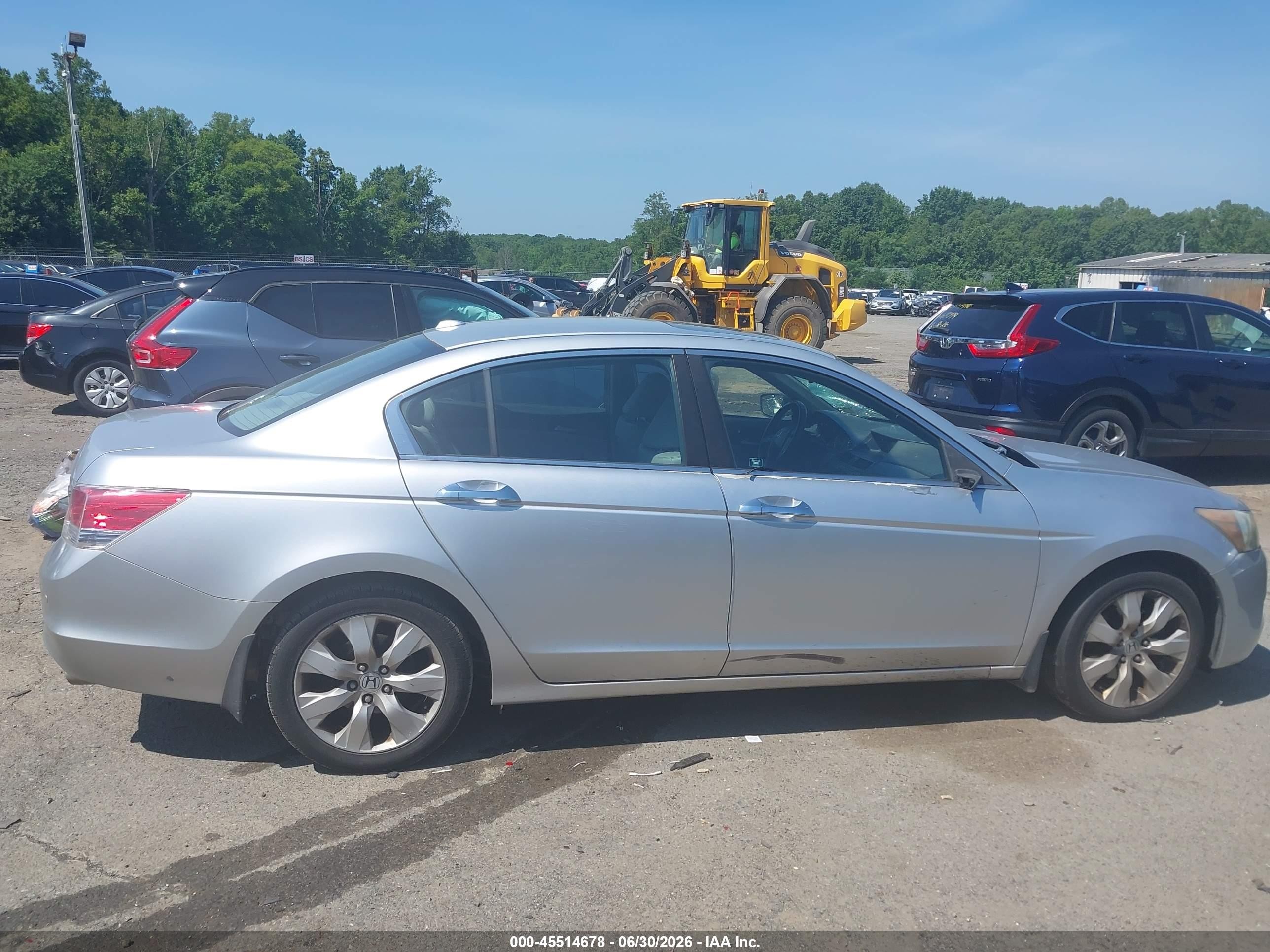 2010 Honda Accord 3.5 Ex-l Silver vin: 5KBCP3F82AB001369