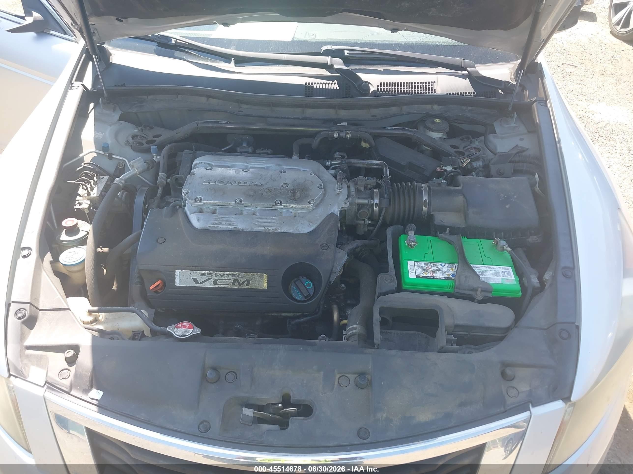 2010 Honda Accord 3.5 Ex-l Silver vin: 5KBCP3F82AB001369