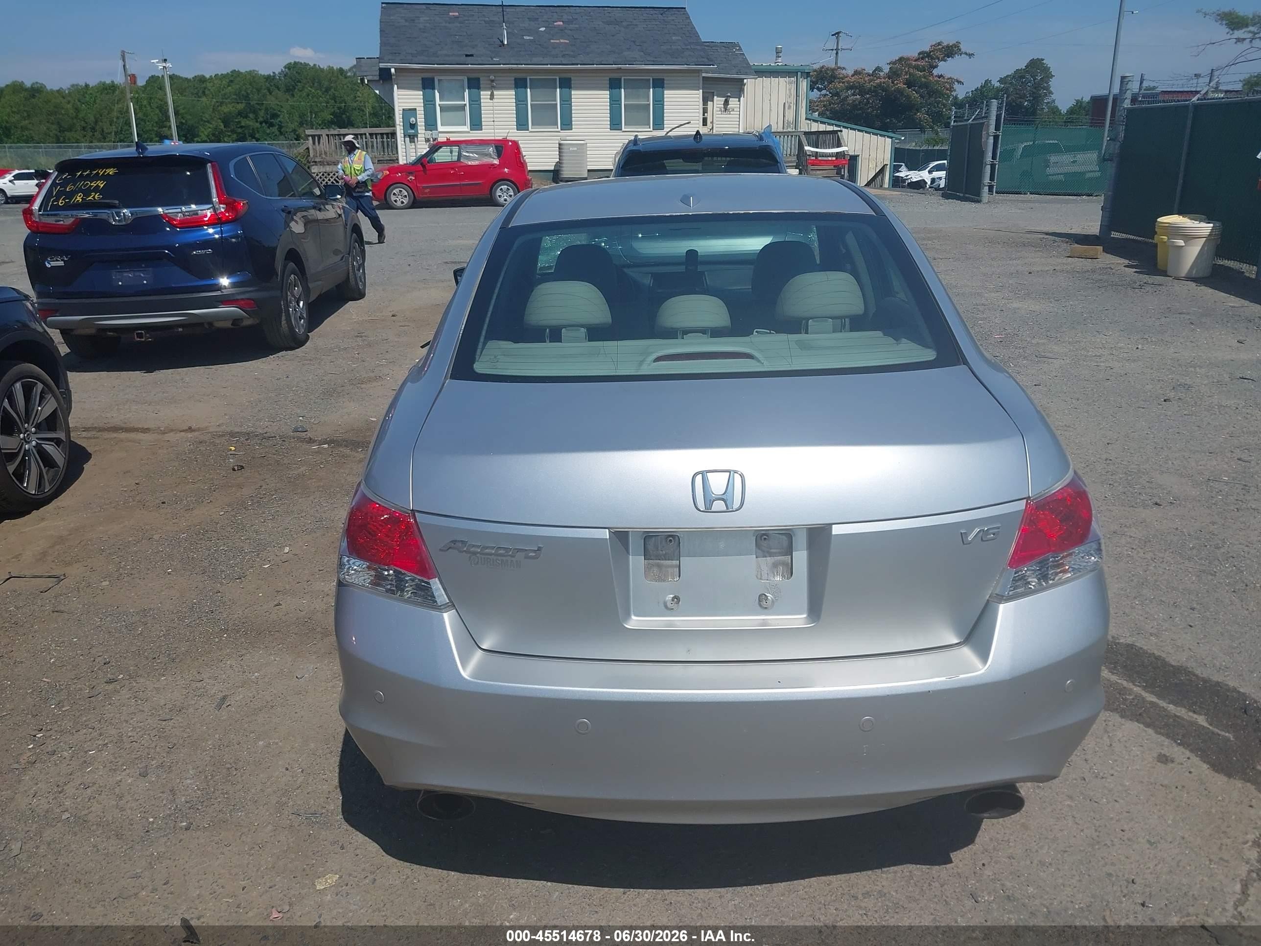 2010 Honda Accord 3.5 Ex-l Silver vin: 5KBCP3F82AB001369
