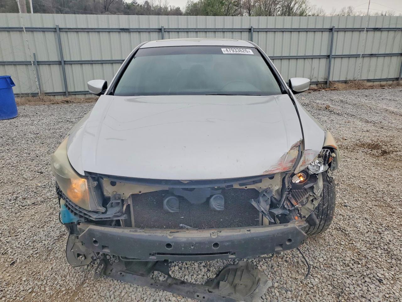 2010 Honda Accord Exl Silver vin: 5KBCP3F82AB005180