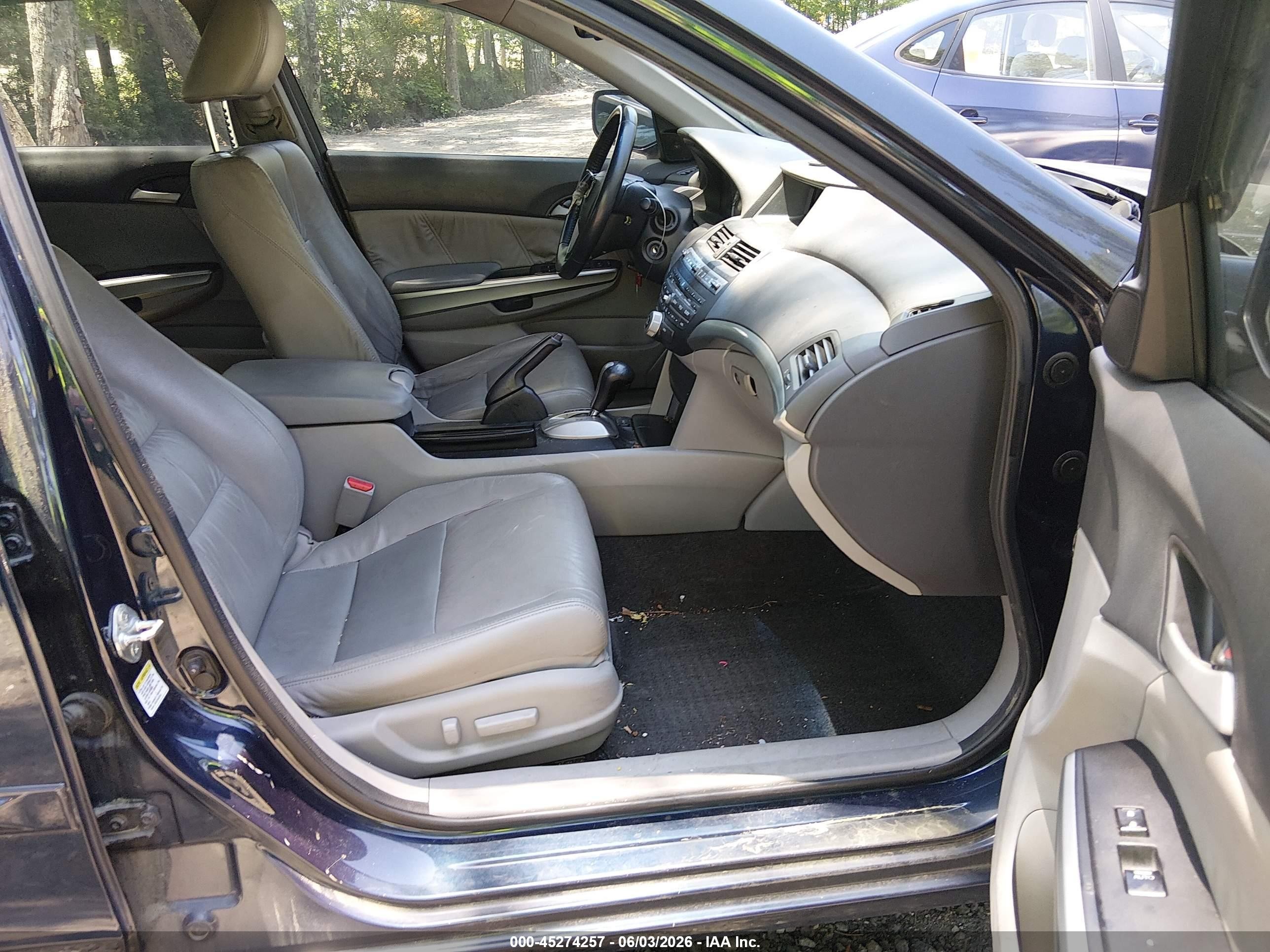 2010 Honda Accord 3.5 Ex-l Dark Blue vin: 5KBCP3F82AB017040