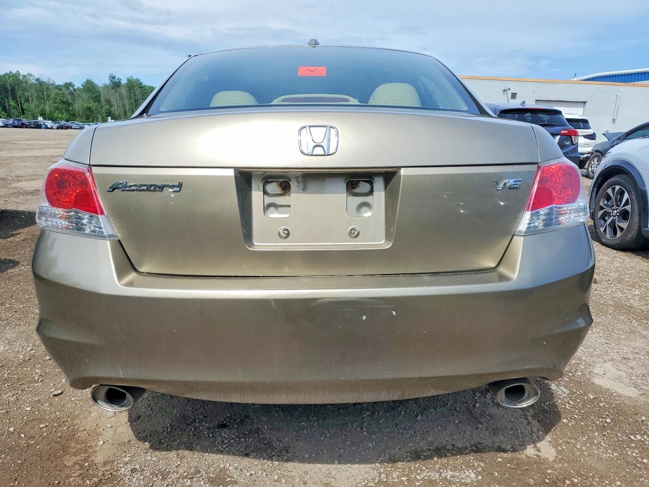 2010 Honda Accord Exl Beige vin: 5KBCP3F82AB501127