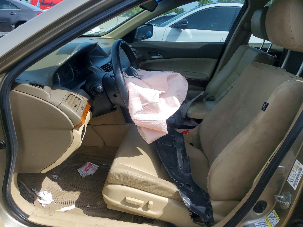 2010 Honda Accord Exl Beige vin: 5KBCP3F82AB501127