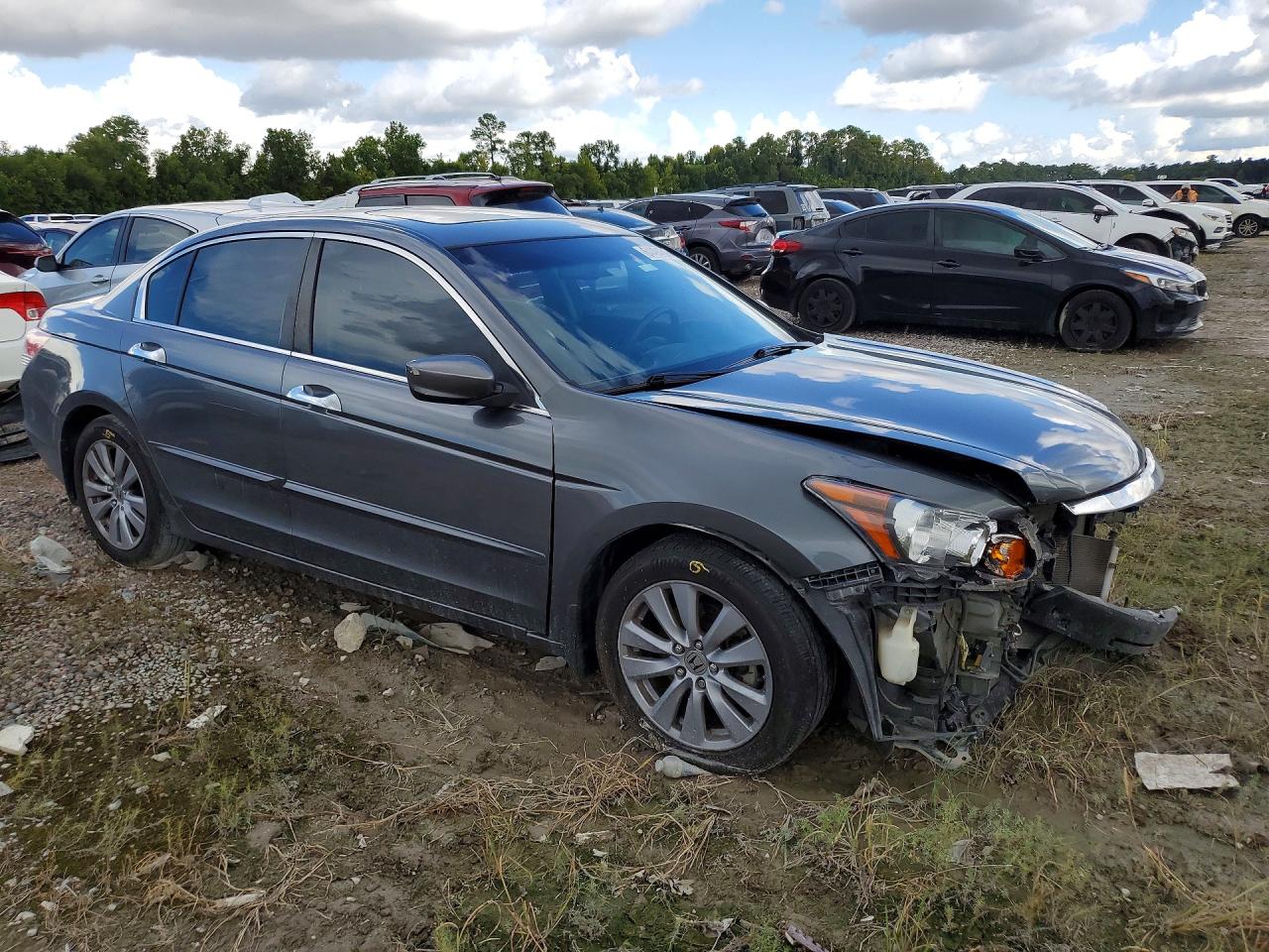 2011 Honda Accord Exl Charcoal vin: 5KBCP3F82BB002880