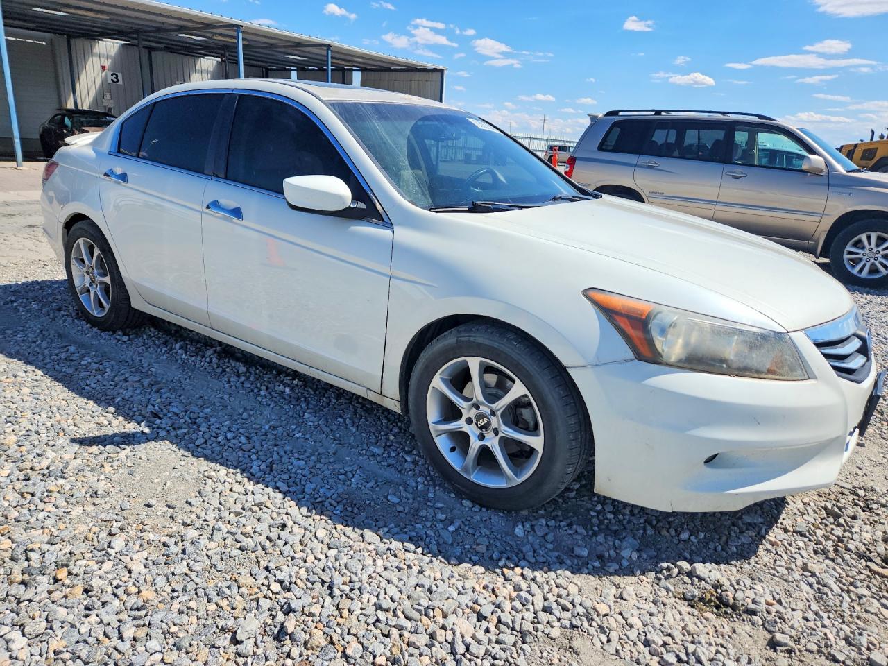 2011 Honda Accord Exl White vin: 5KBCP3F82BB004435