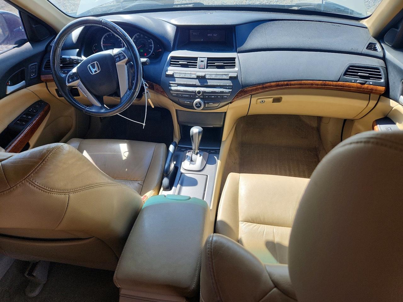 2011 Honda Accord Exl White vin: 5KBCP3F82BB004435