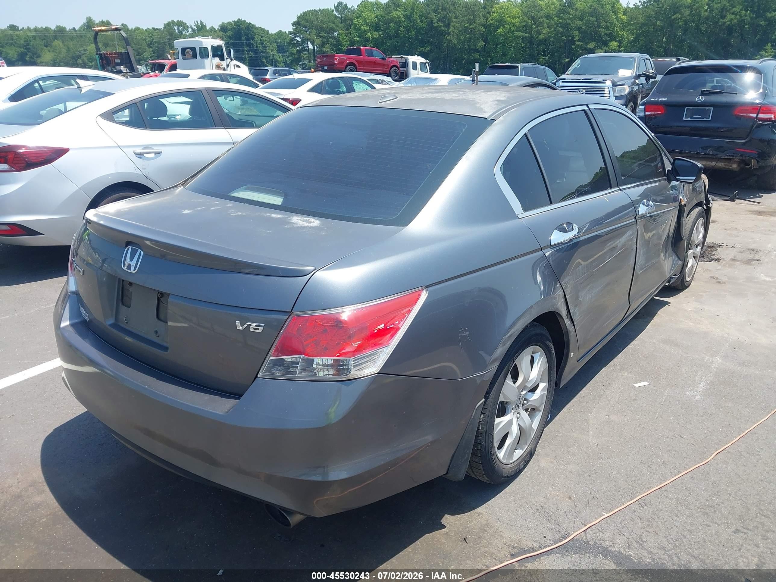 2010 Honda Accord 3.5 Ex-l Серый vin: 5KBCP3F83AB002269