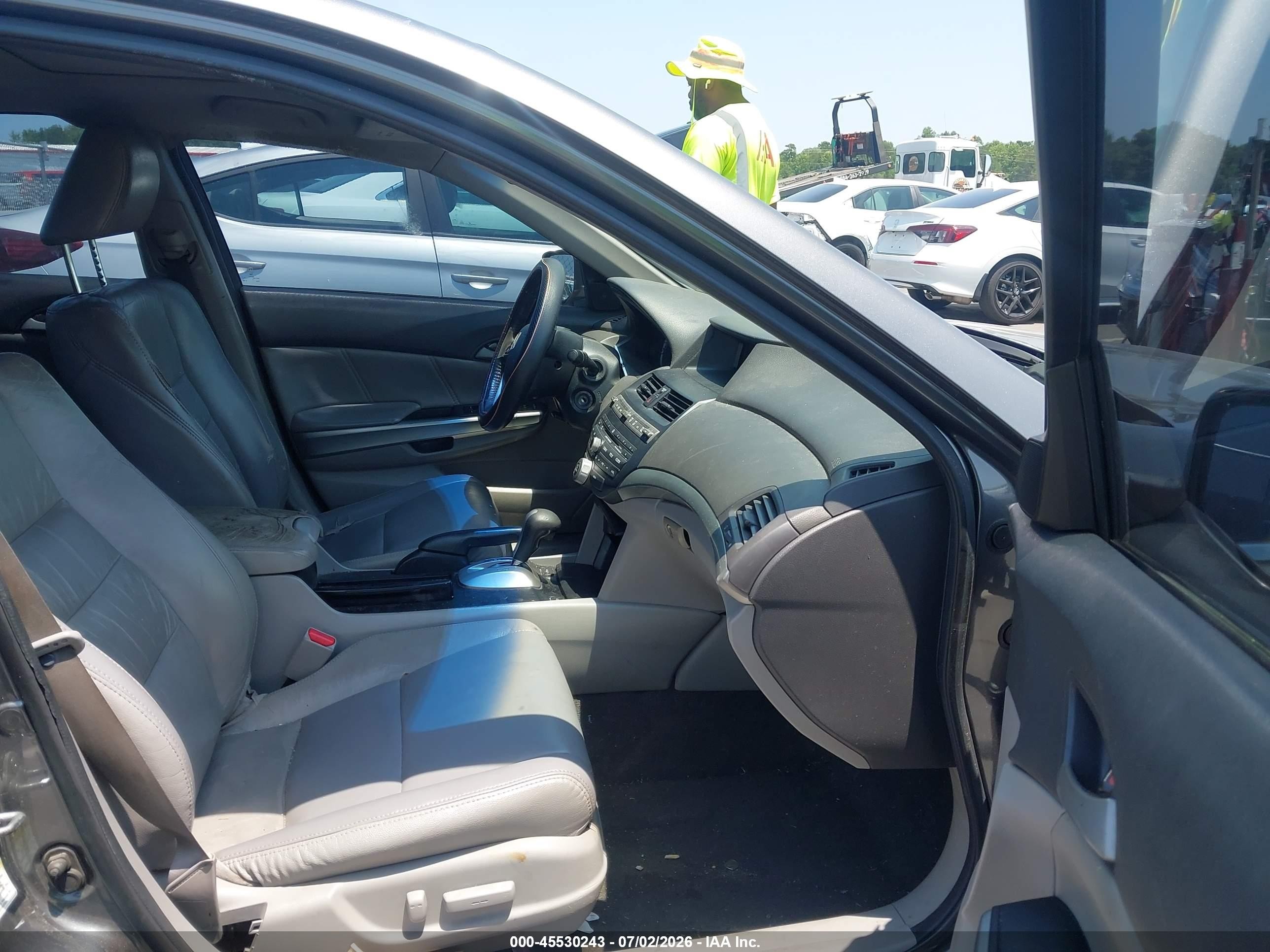 2010 Honda Accord 3.5 Ex-l Серый vin: 5KBCP3F83AB002269