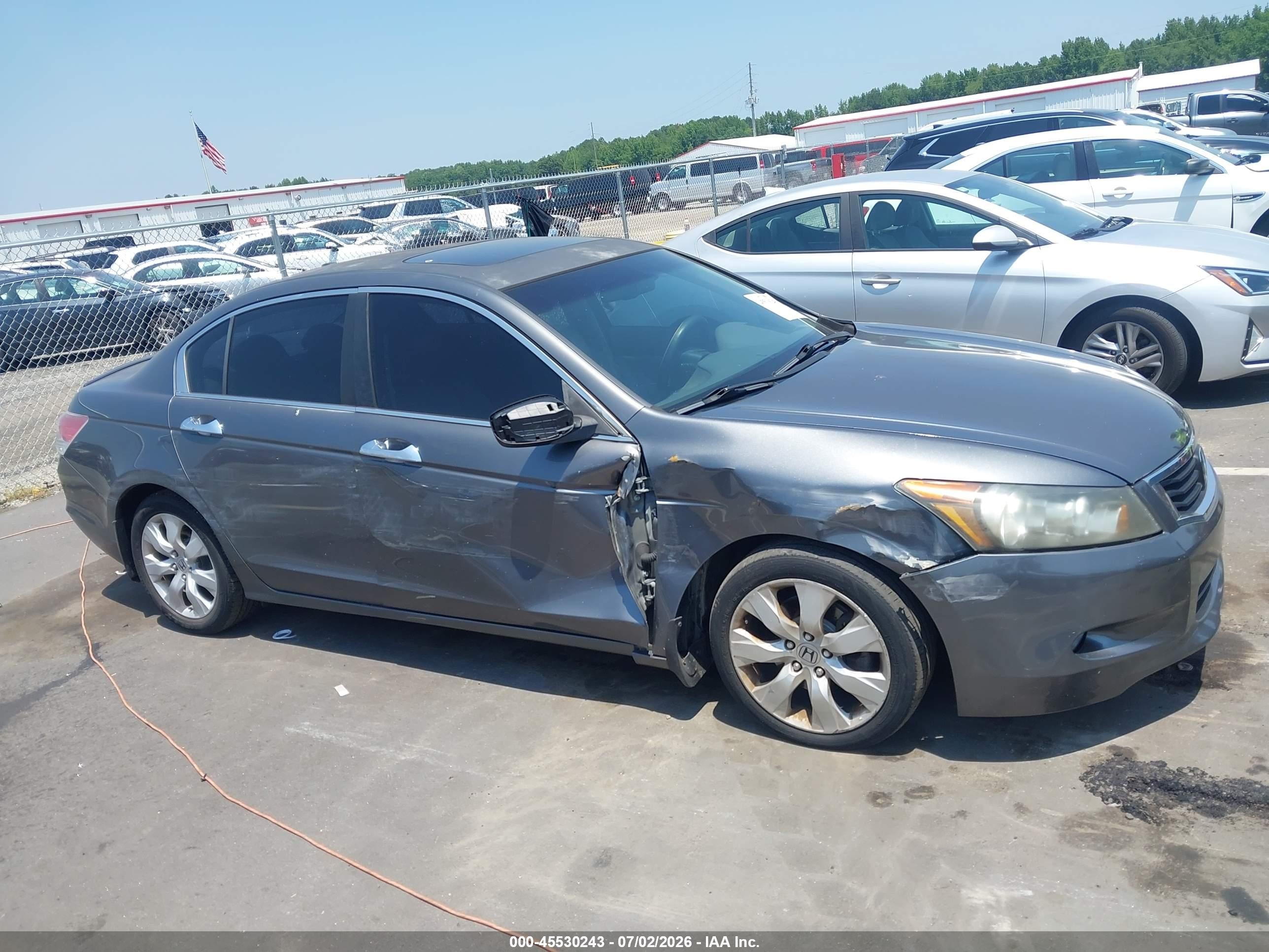 2010 Honda Accord 3.5 Ex-l Серый vin: 5KBCP3F83AB002269