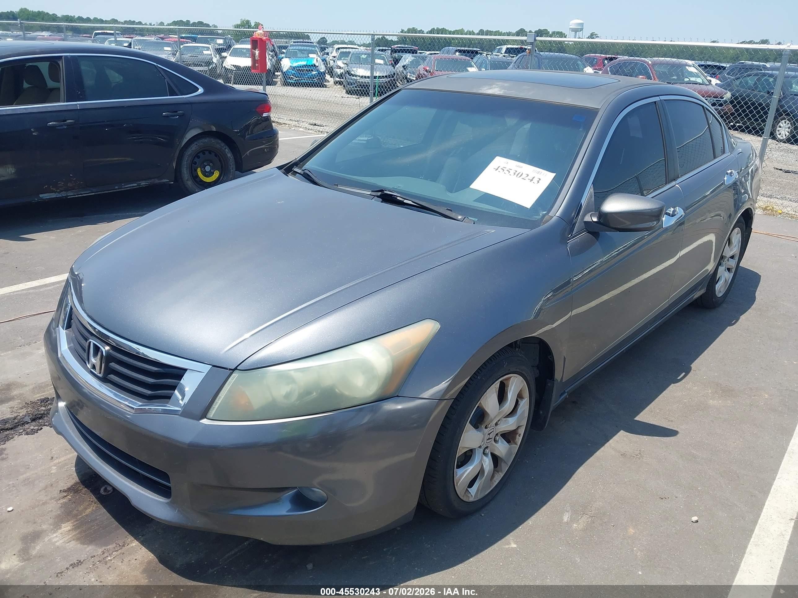 2010 Honda Accord 3.5 Ex-l Серый vin: 5KBCP3F83AB002269