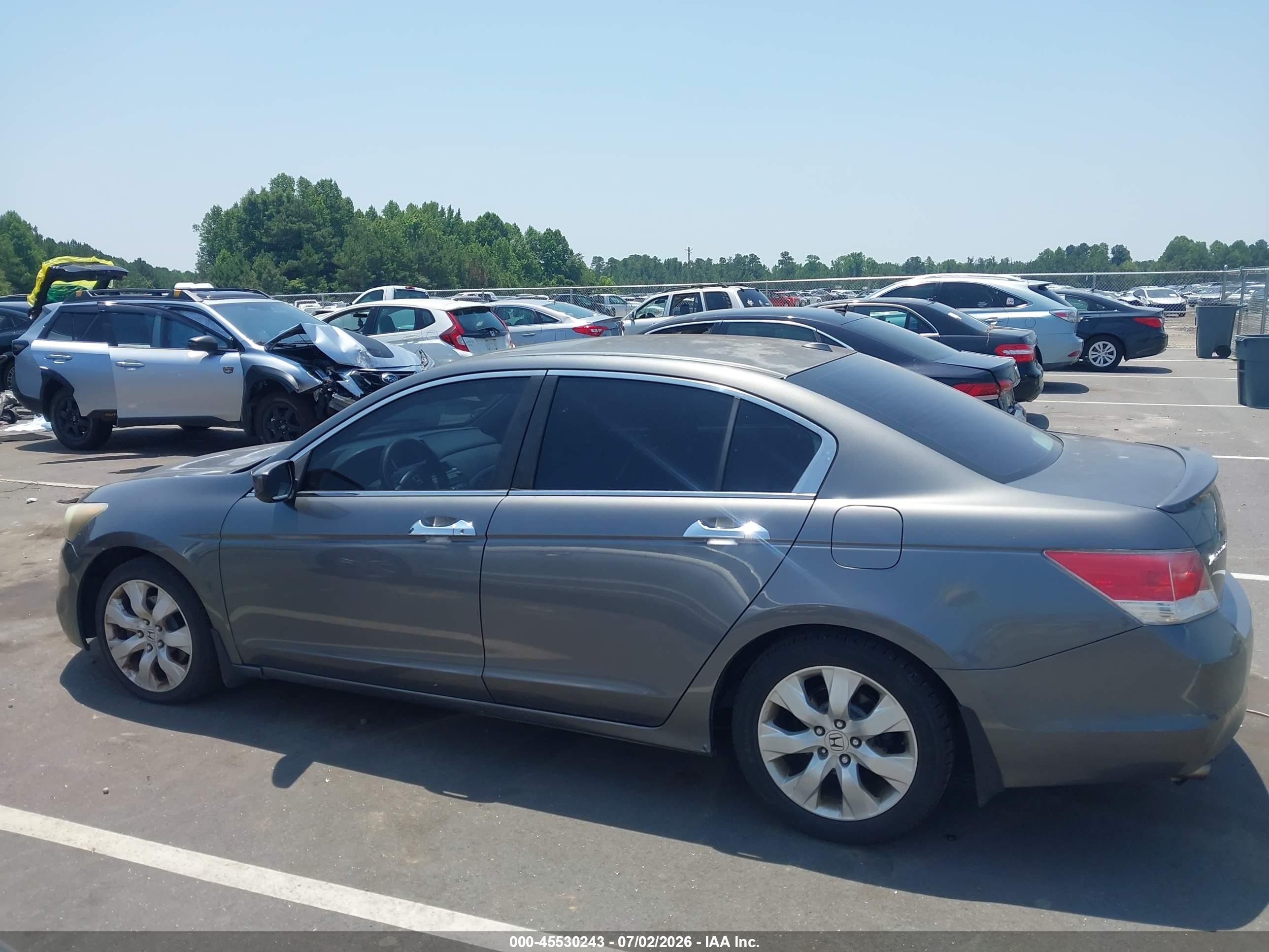 2010 Honda Accord 3.5 Ex-l Серый vin: 5KBCP3F83AB002269