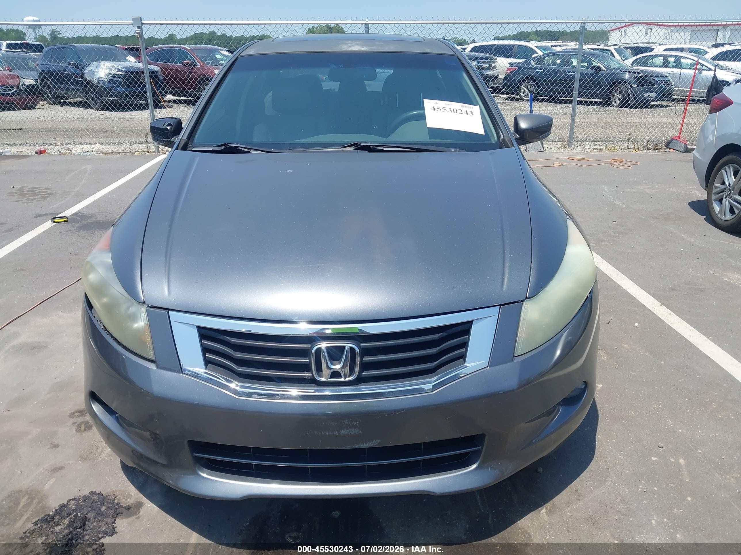 2010 Honda Accord 3.5 Ex-l Серый vin: 5KBCP3F83AB002269