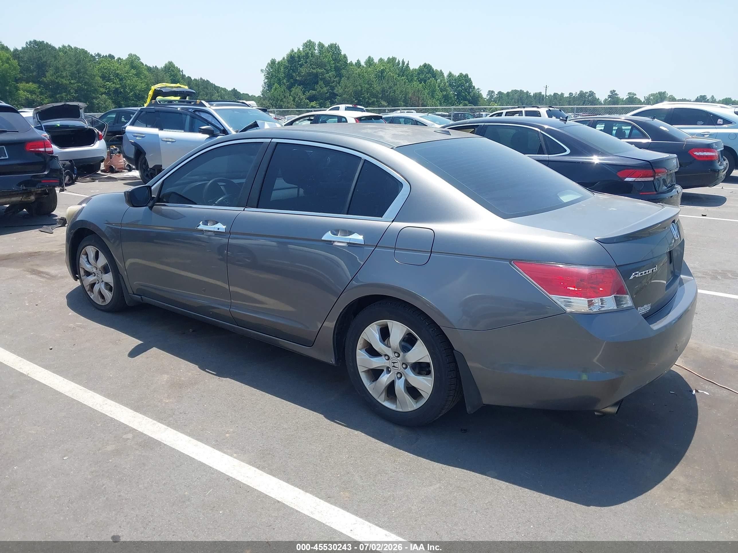 2010 Honda Accord 3.5 Ex-l Серый vin: 5KBCP3F83AB002269