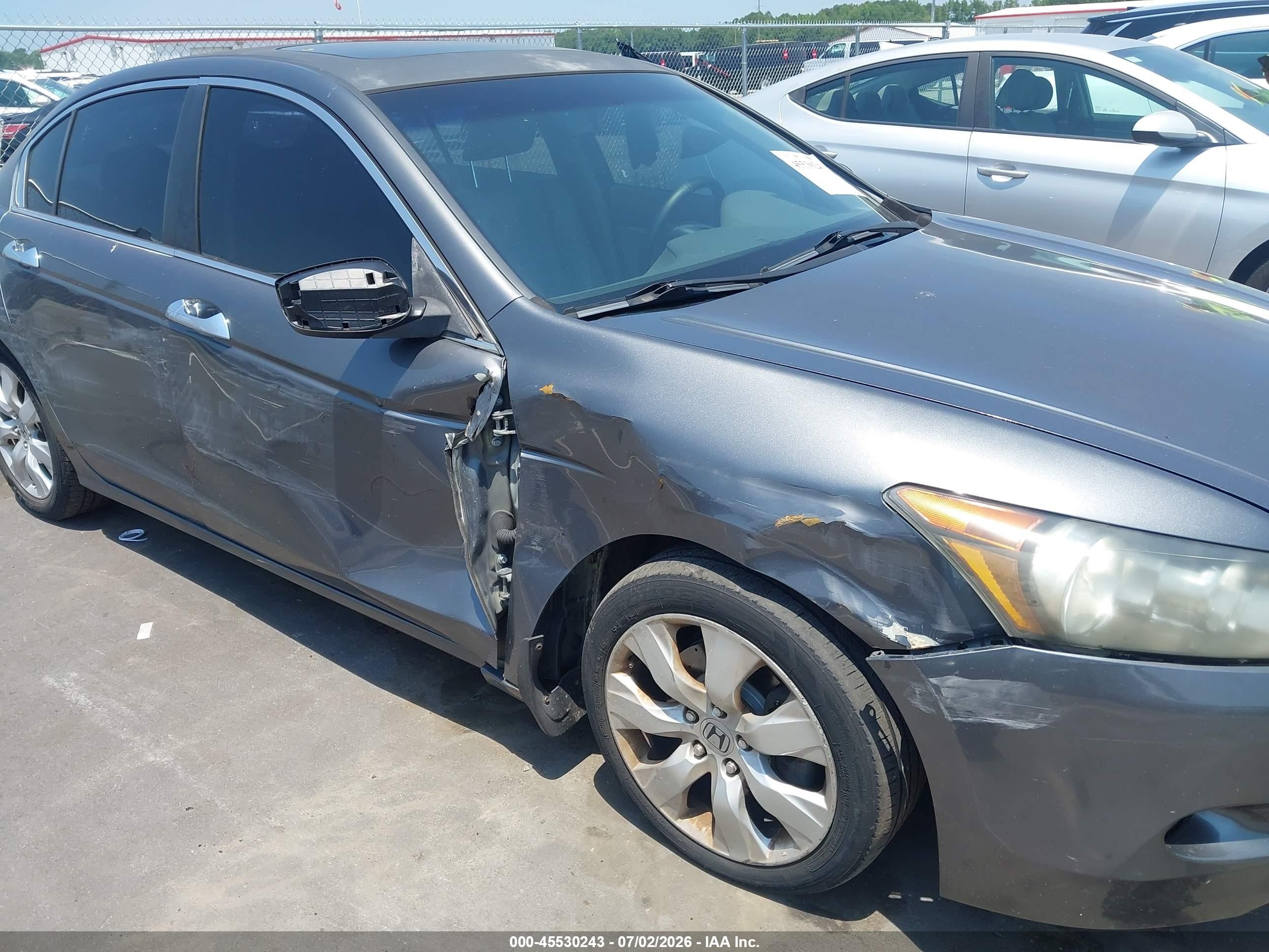 2010 Honda Accord 3.5 Ex-l Серый vin: 5KBCP3F83AB002269
