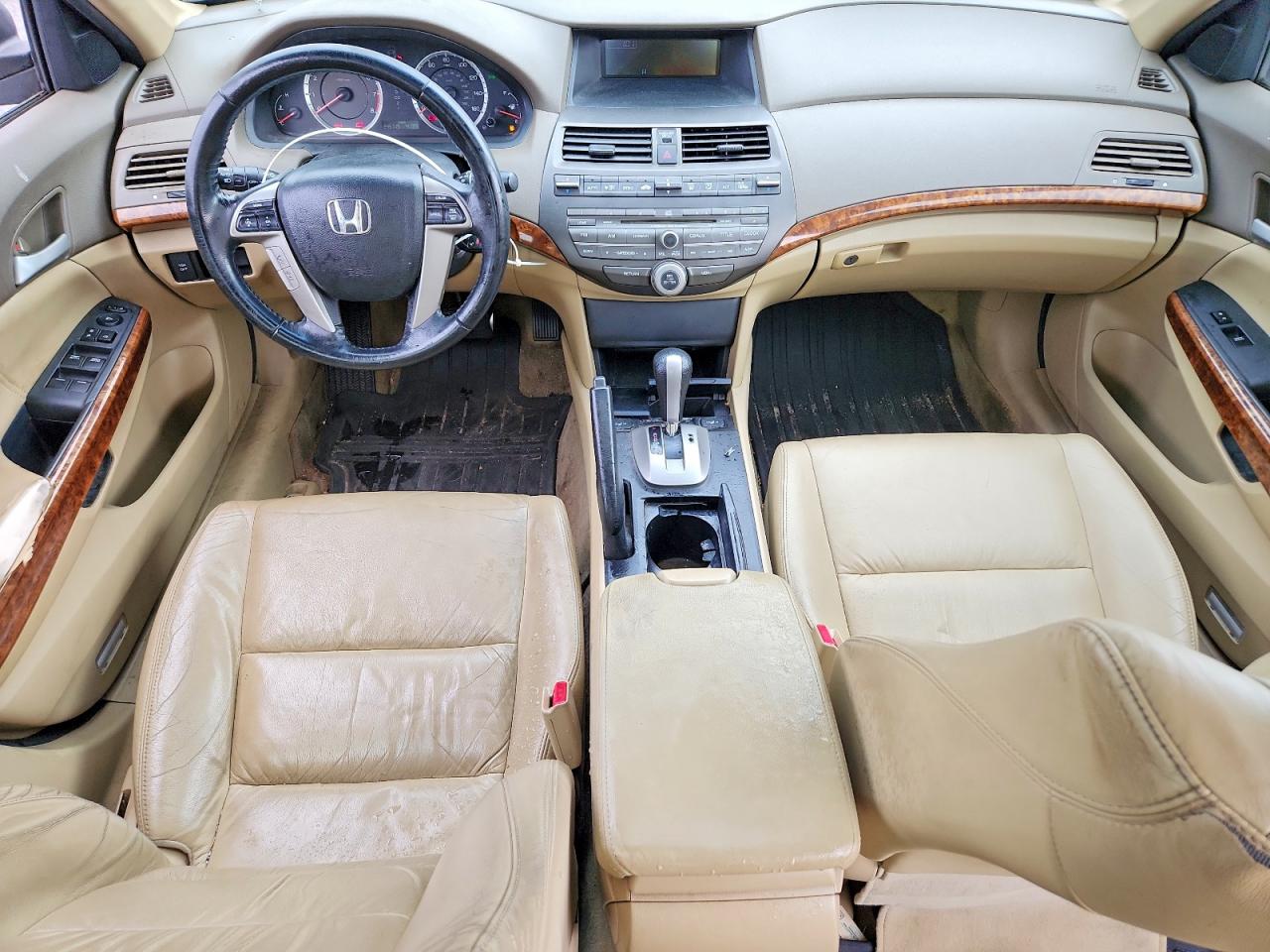 2010 Honda Accord Exl Burgundy vin: 5KBCP3F83AB016091