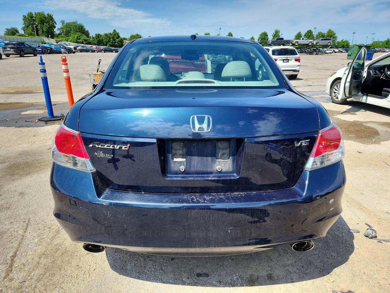 2010 Honda Accord Exl Blue vin: 5KBCP3F84AB012213