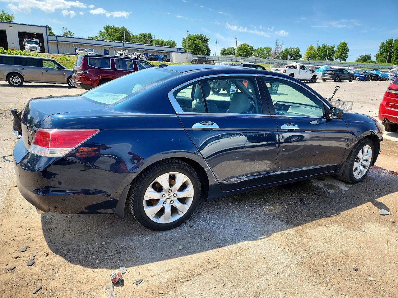 2010 Honda Accord Exl Blue vin: 5KBCP3F84AB012213