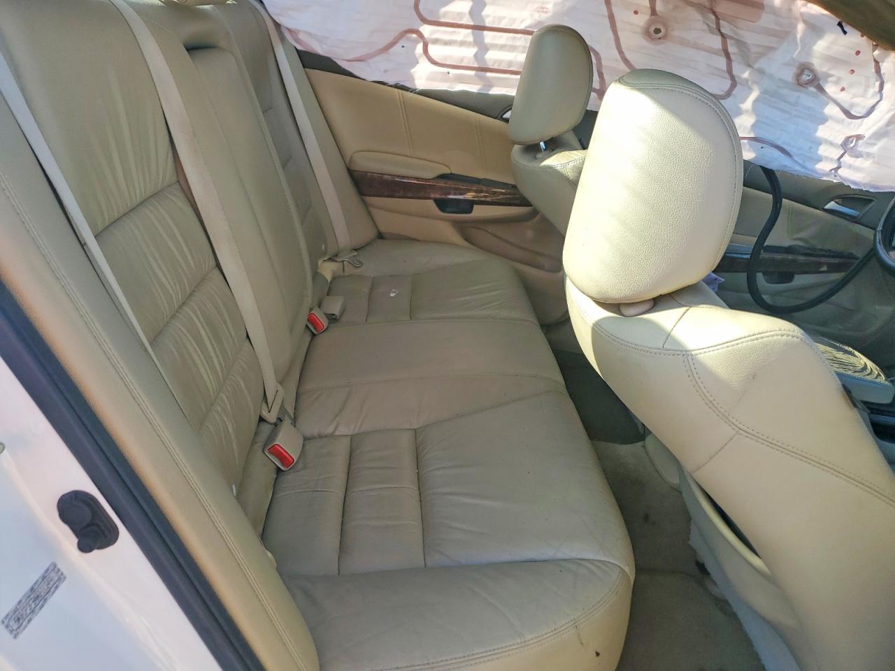 2010 Honda Accord Exl White vin: 5KBCP3F84AB013491