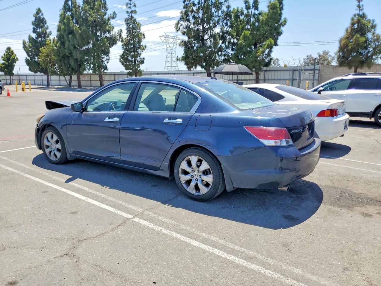 2010 Honda Accord Exl Blue vin: 5KBCP3F84AB014575
