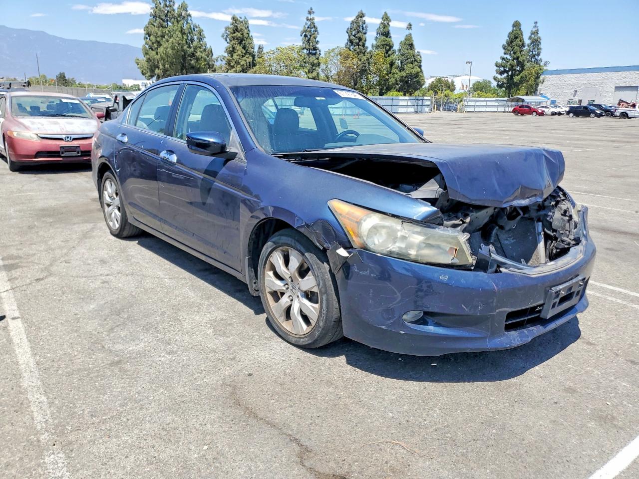 2010 Honda Accord Exl Blue vin: 5KBCP3F84AB014575