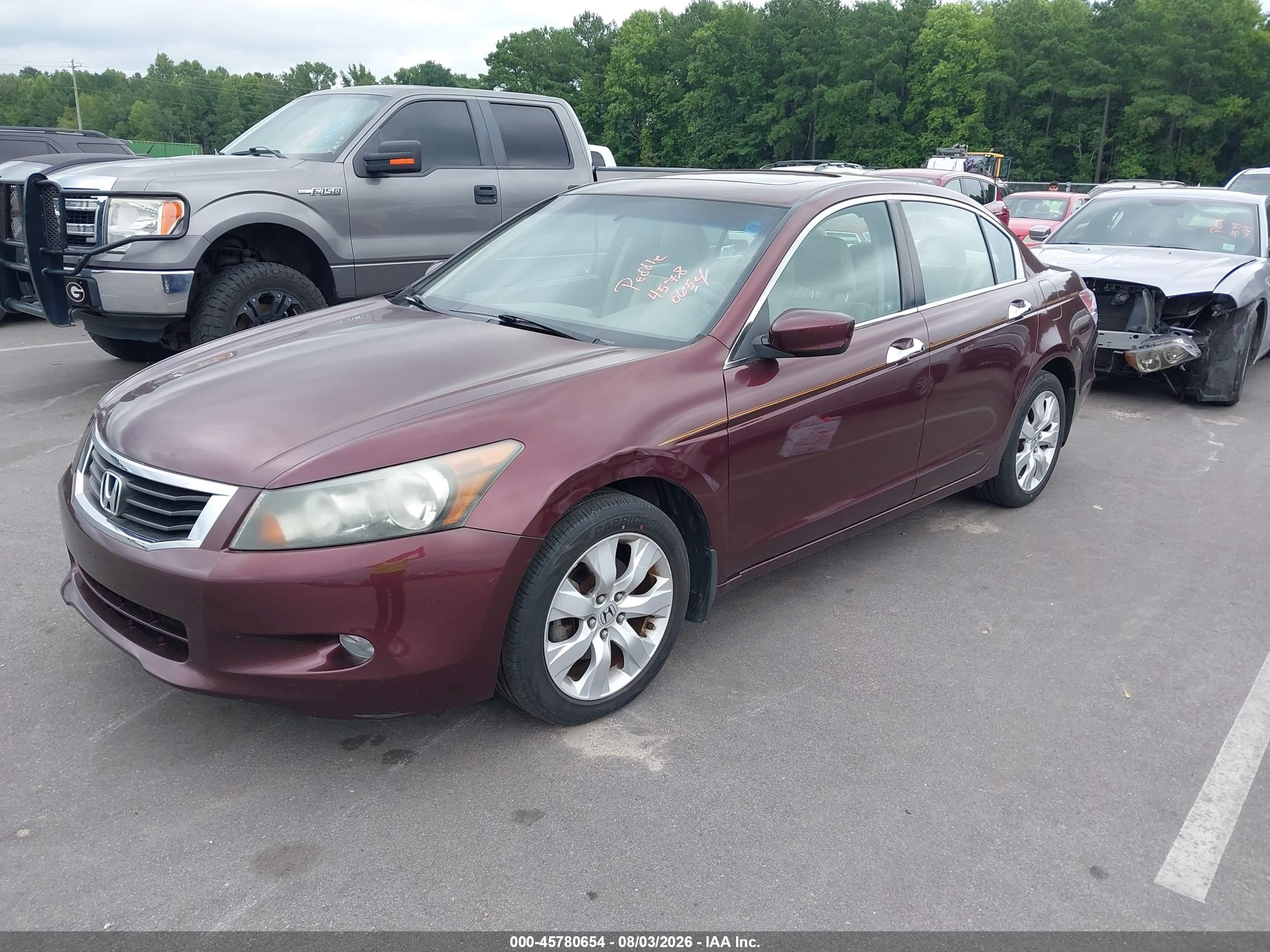 2010 Honda Accord 3.5 Ex-l Maroon vin: 5KBCP3F84AB017363