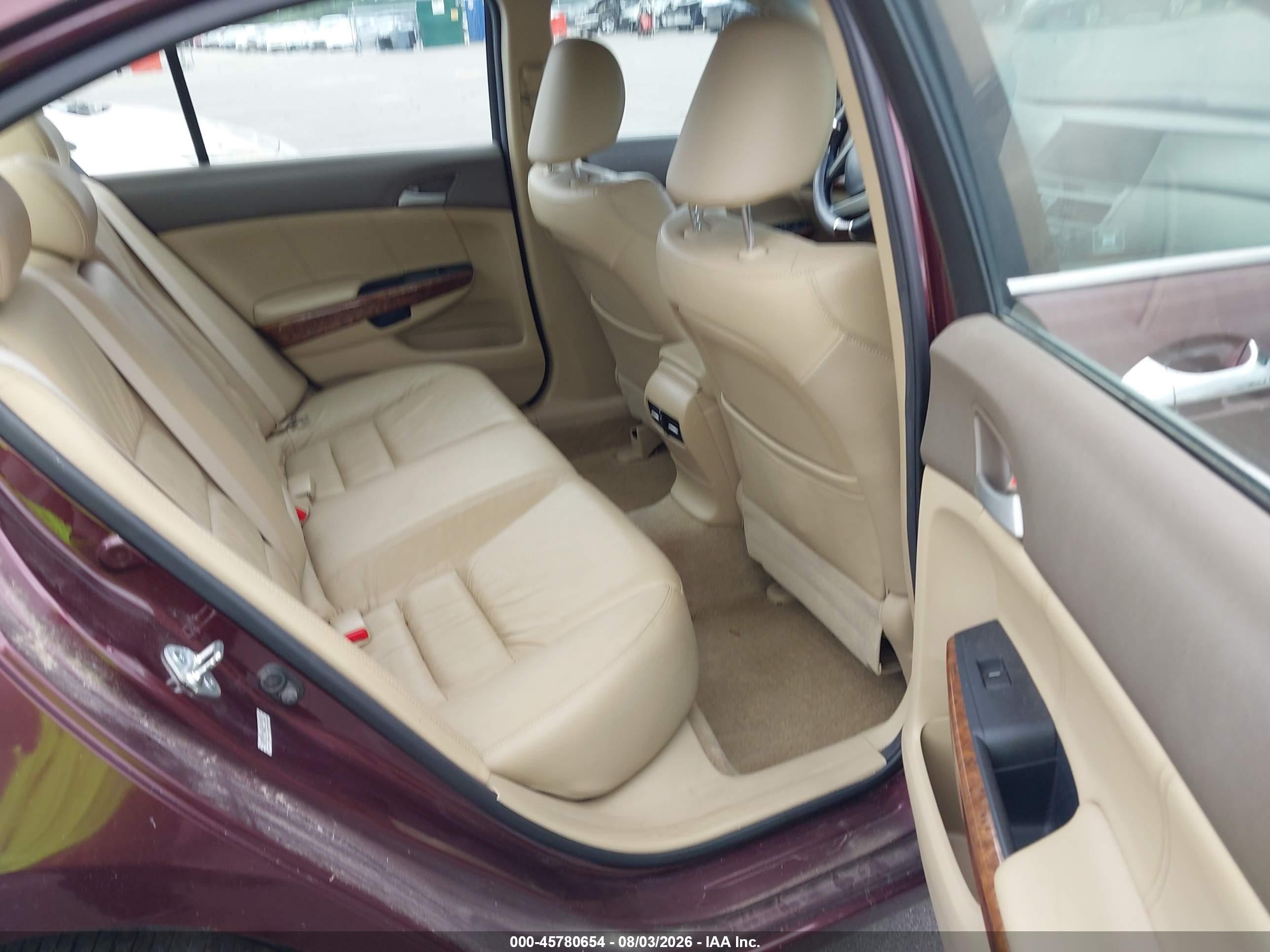 2010 Honda Accord 3.5 Ex-l Maroon vin: 5KBCP3F84AB017363