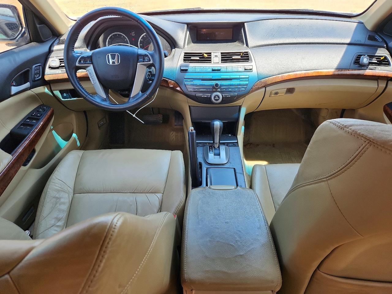 2011 Honda Accord Exl White vin: 5KBCP3F84BB003416