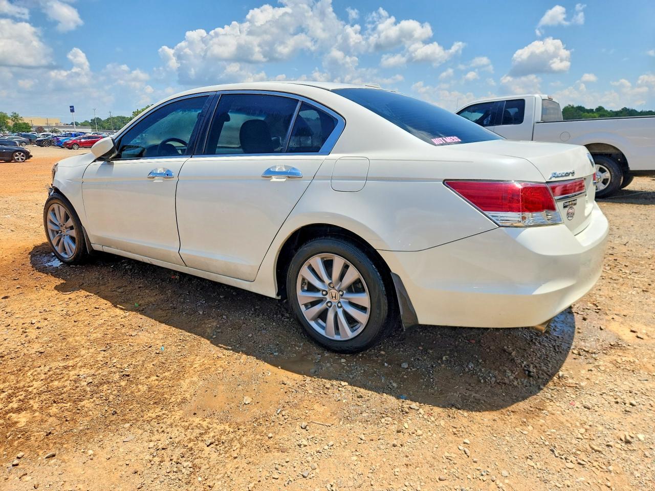 2011 Honda Accord Exl White vin: 5KBCP3F84BB003416