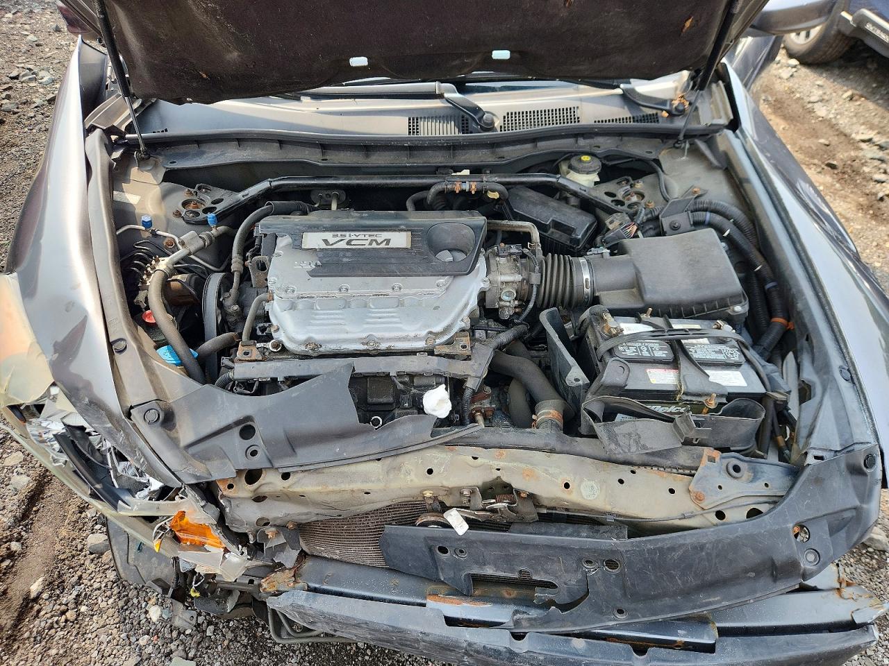 2010 Honda Accord Exl Gray vin: 5KBCP3F85AB003746