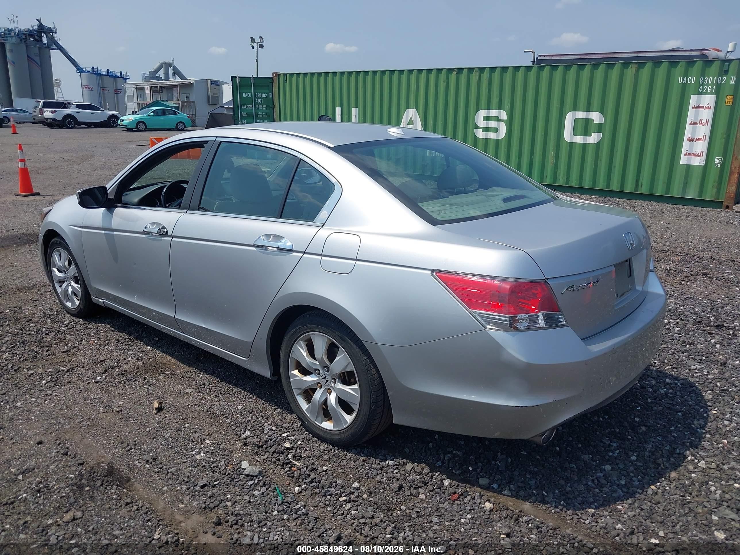 2010 Honda Accord 3.5 Ex-l Silver vin: 5KBCP3F85AB005156