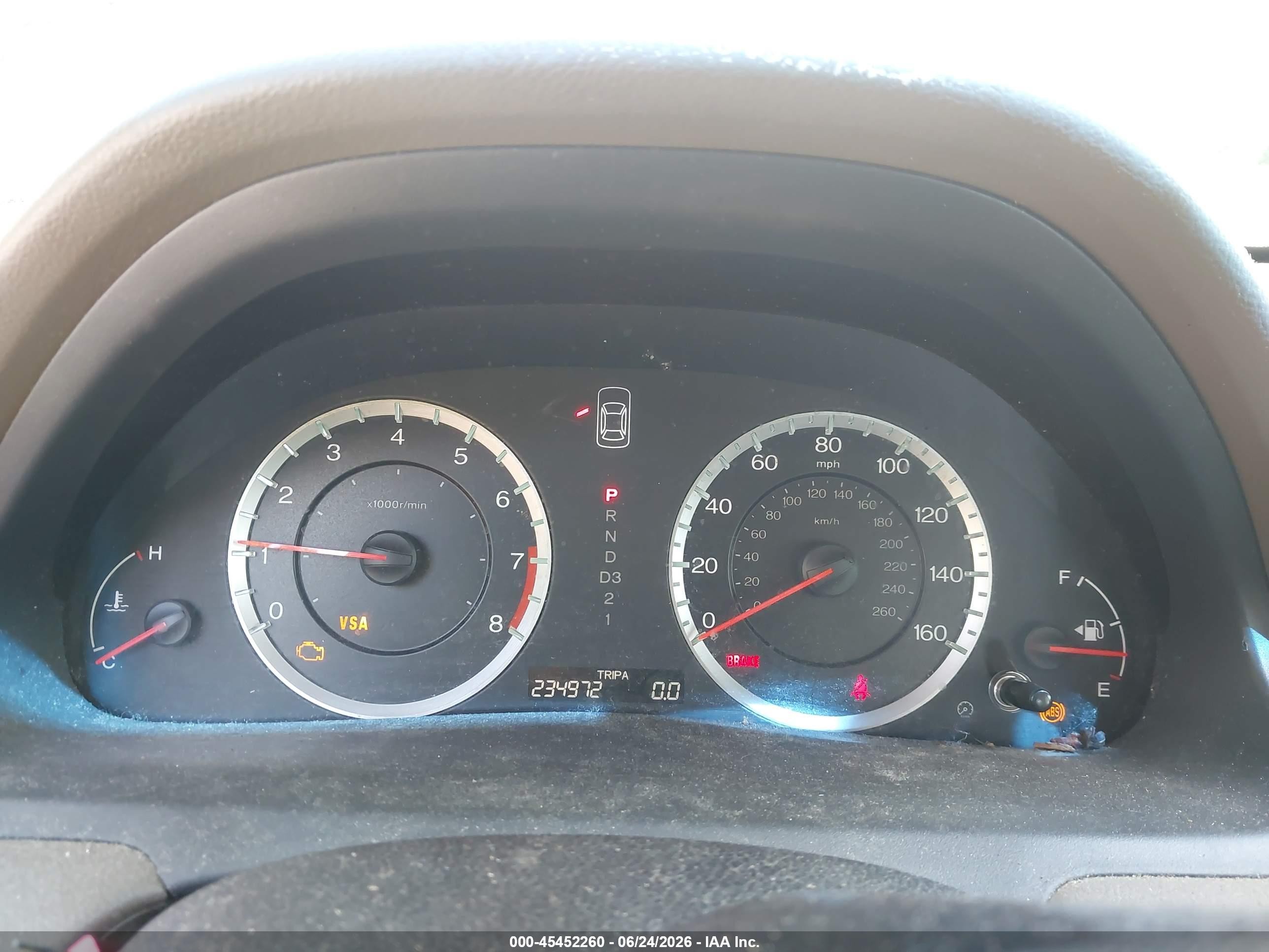 2010 Honda Accord 3.5 Ex-l Белый vin: 5KBCP3F85AB011751