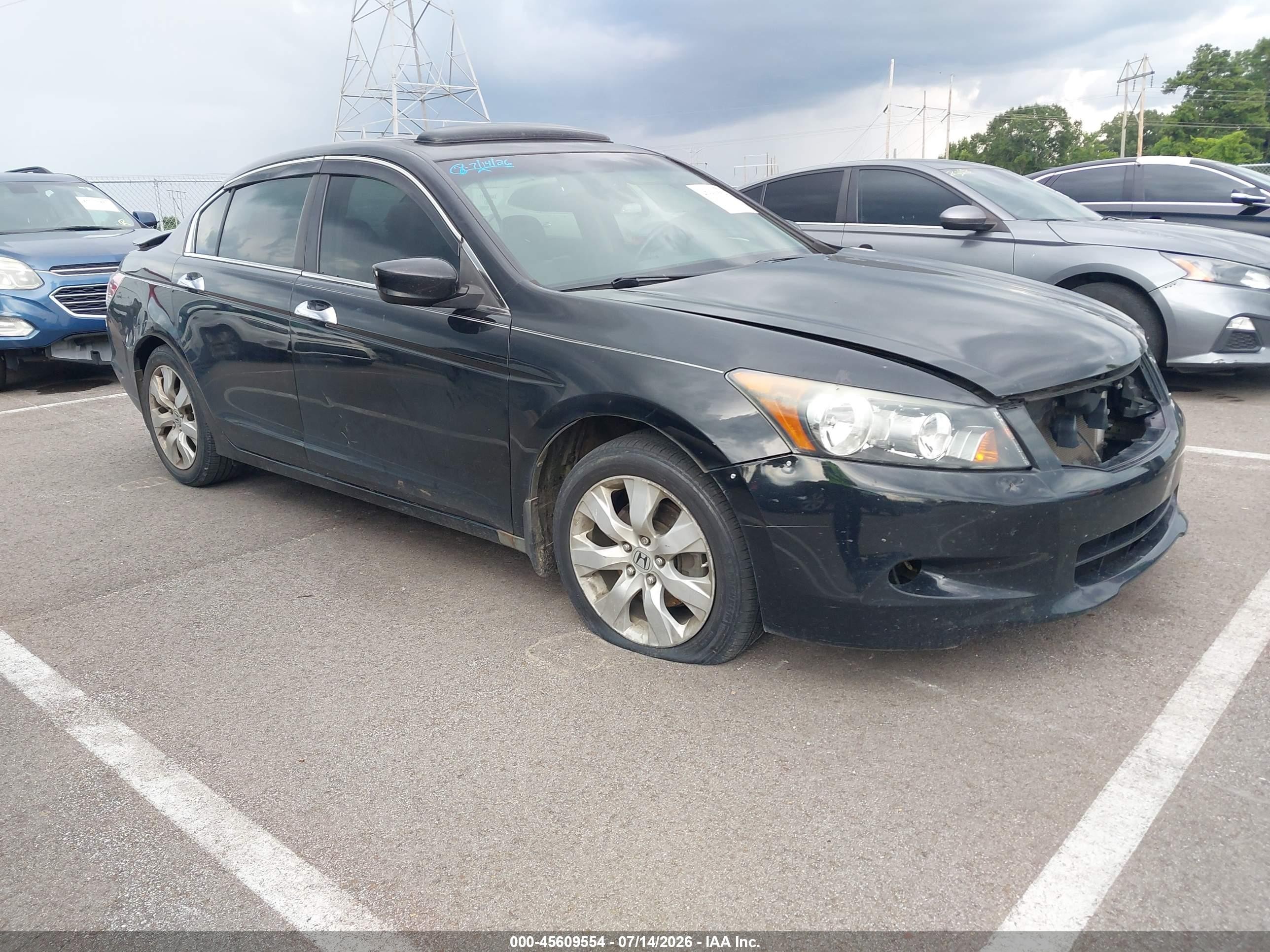 2010 Honda Accord 3.5 Ex-l Black vin: 5KBCP3F86AB006977