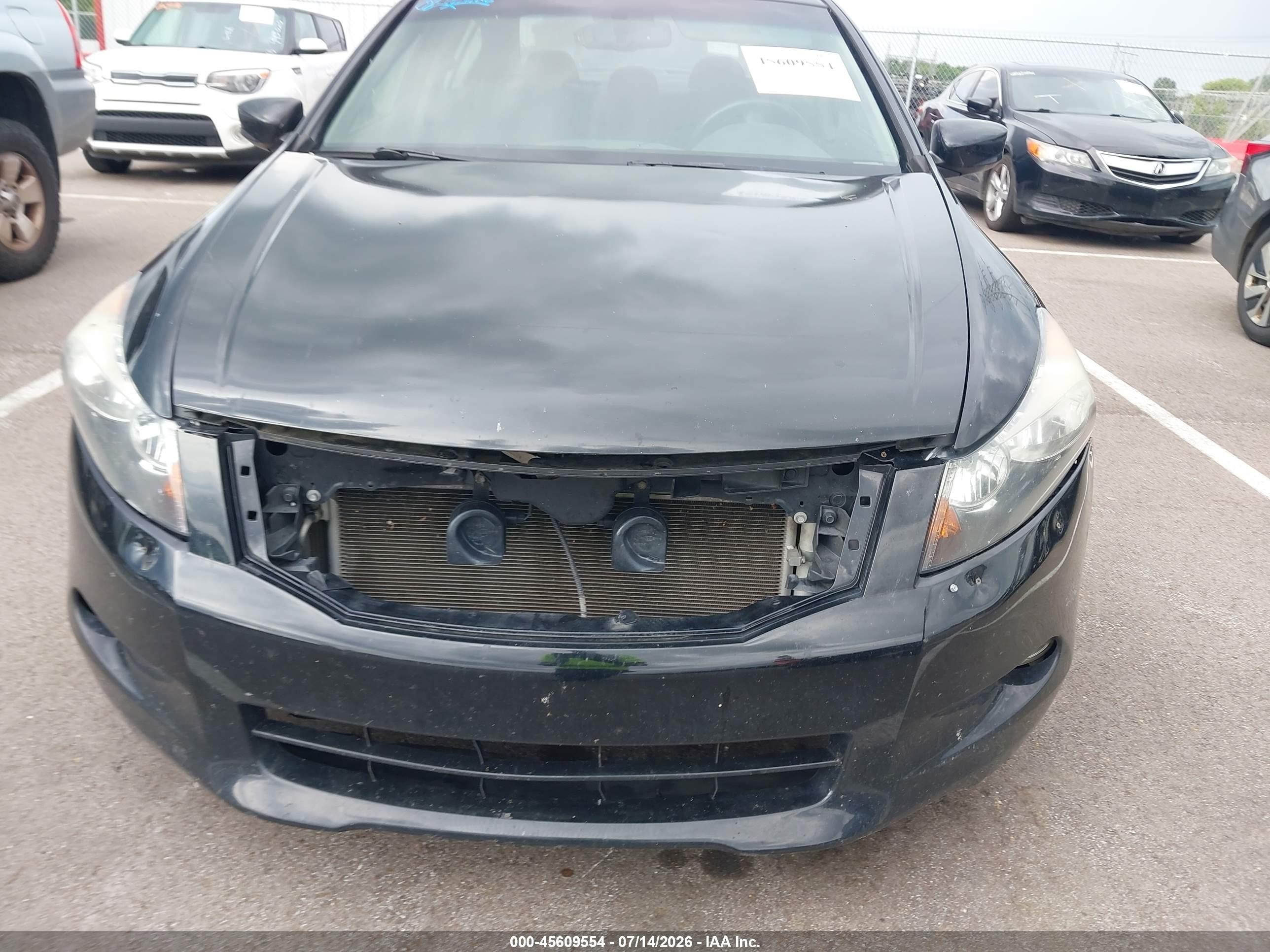 2010 Honda Accord 3.5 Ex-l Black vin: 5KBCP3F86AB006977