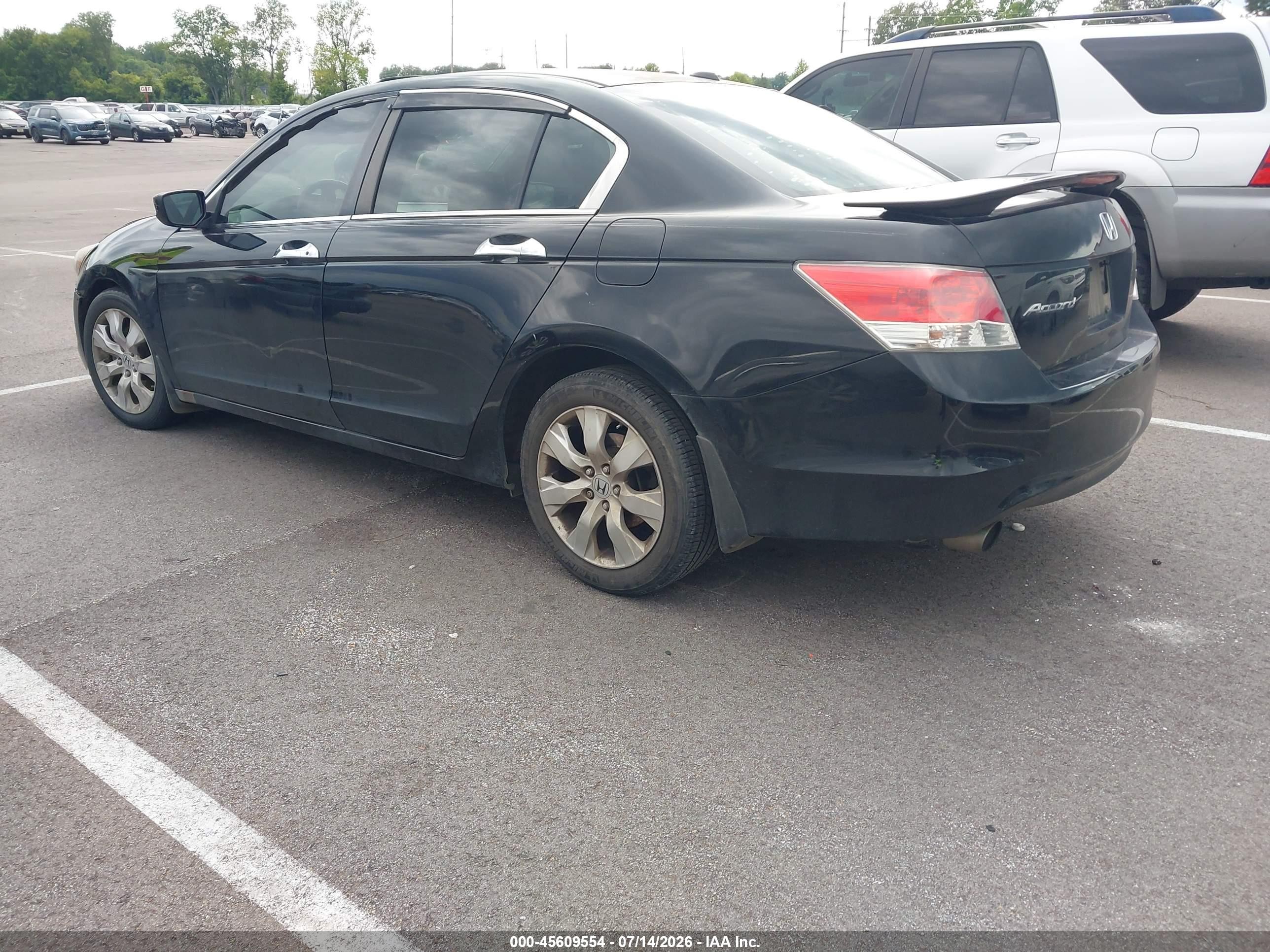 2010 Honda Accord 3.5 Ex-l Black vin: 5KBCP3F86AB006977