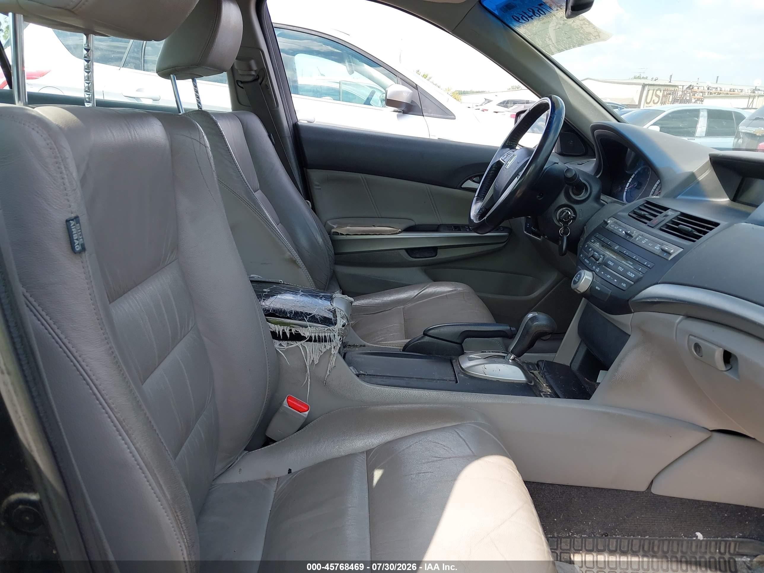 2010 Honda Accord 3.5 Ex-l Blue vin: 5KBCP3F86AB008518