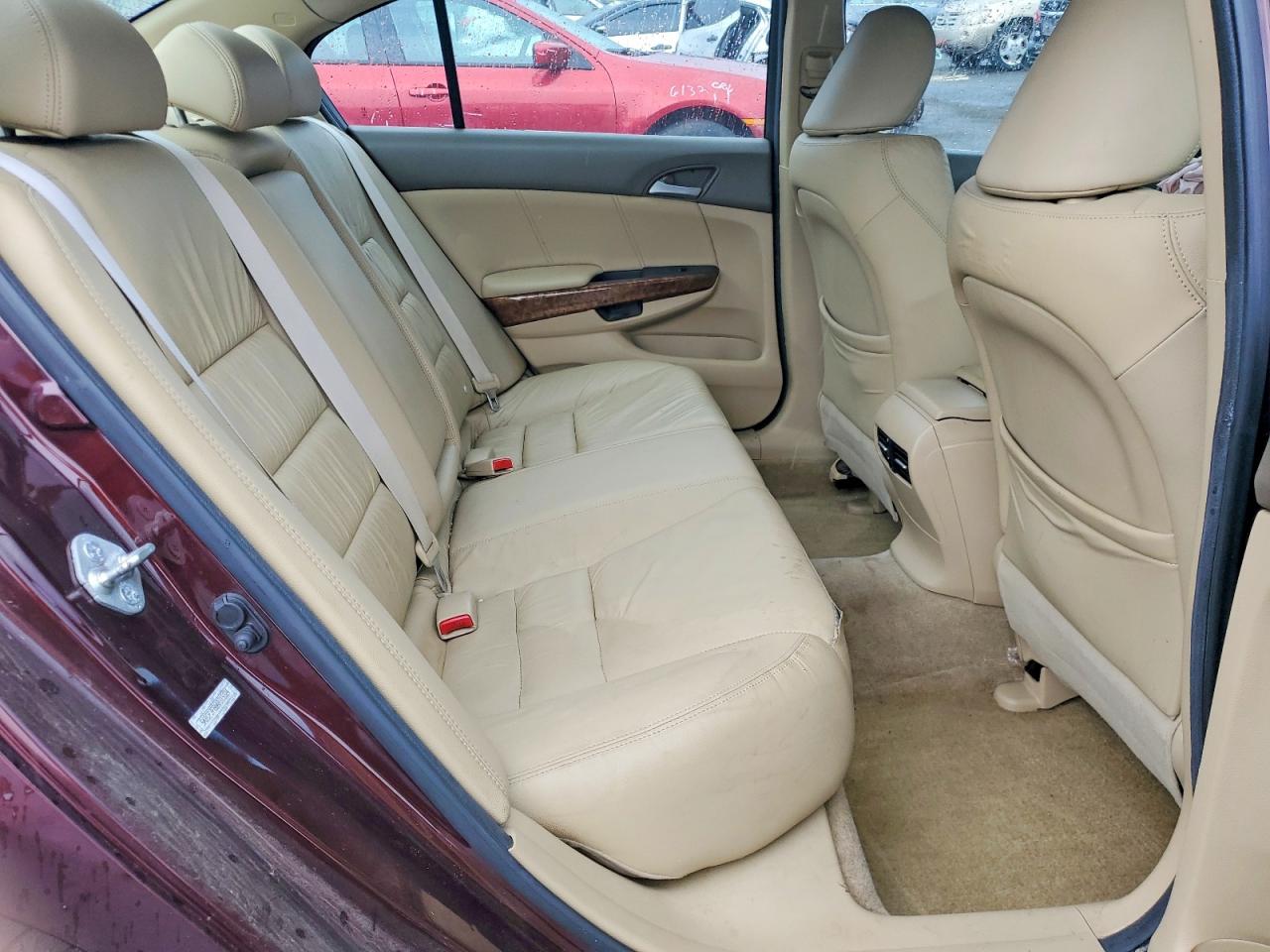 2010 Honda Accord Exl Maroon vin: 5KBCP3F86AB015324