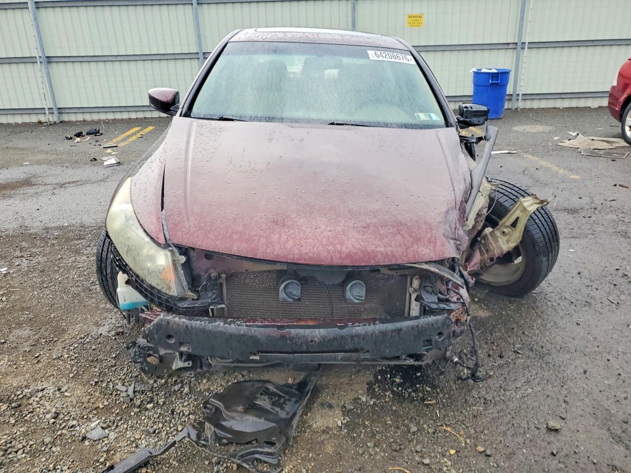 2010 Honda Accord Exl Maroon vin: 5KBCP3F86AB015324