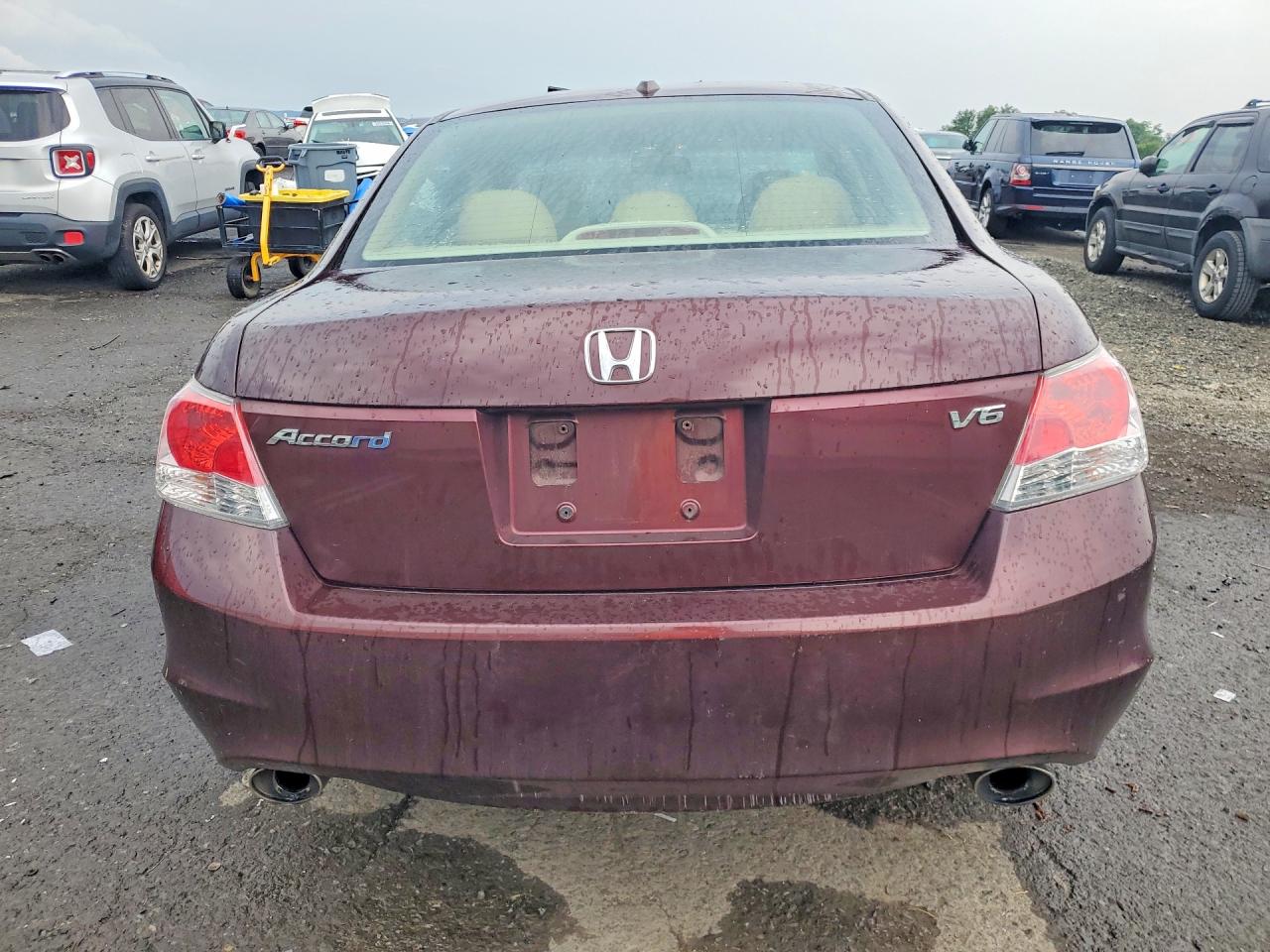 2010 Honda Accord Exl Maroon vin: 5KBCP3F86AB015324