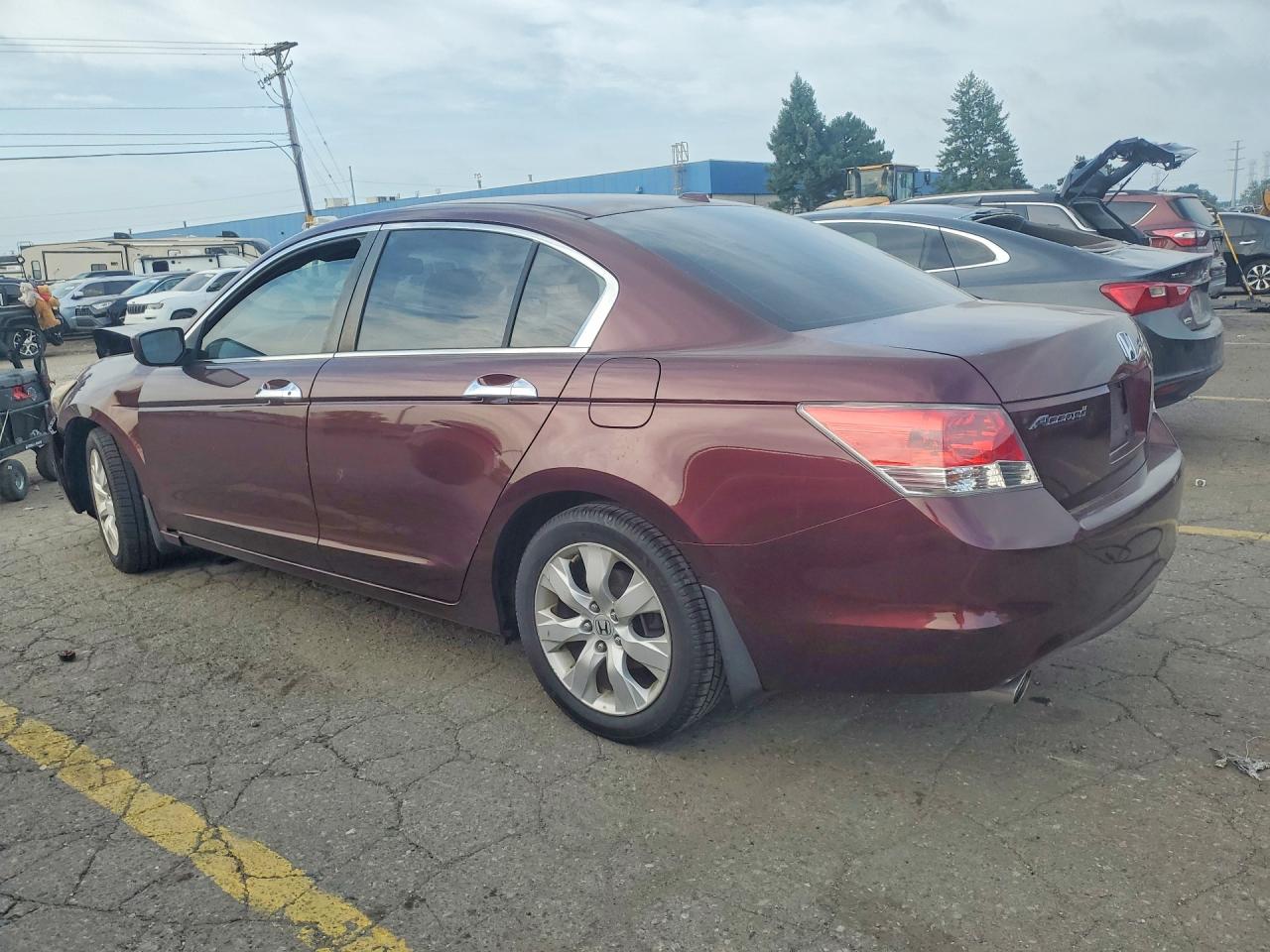 2010 Honda Accord Exl Бордовый vin: 5KBCP3F86AB017123