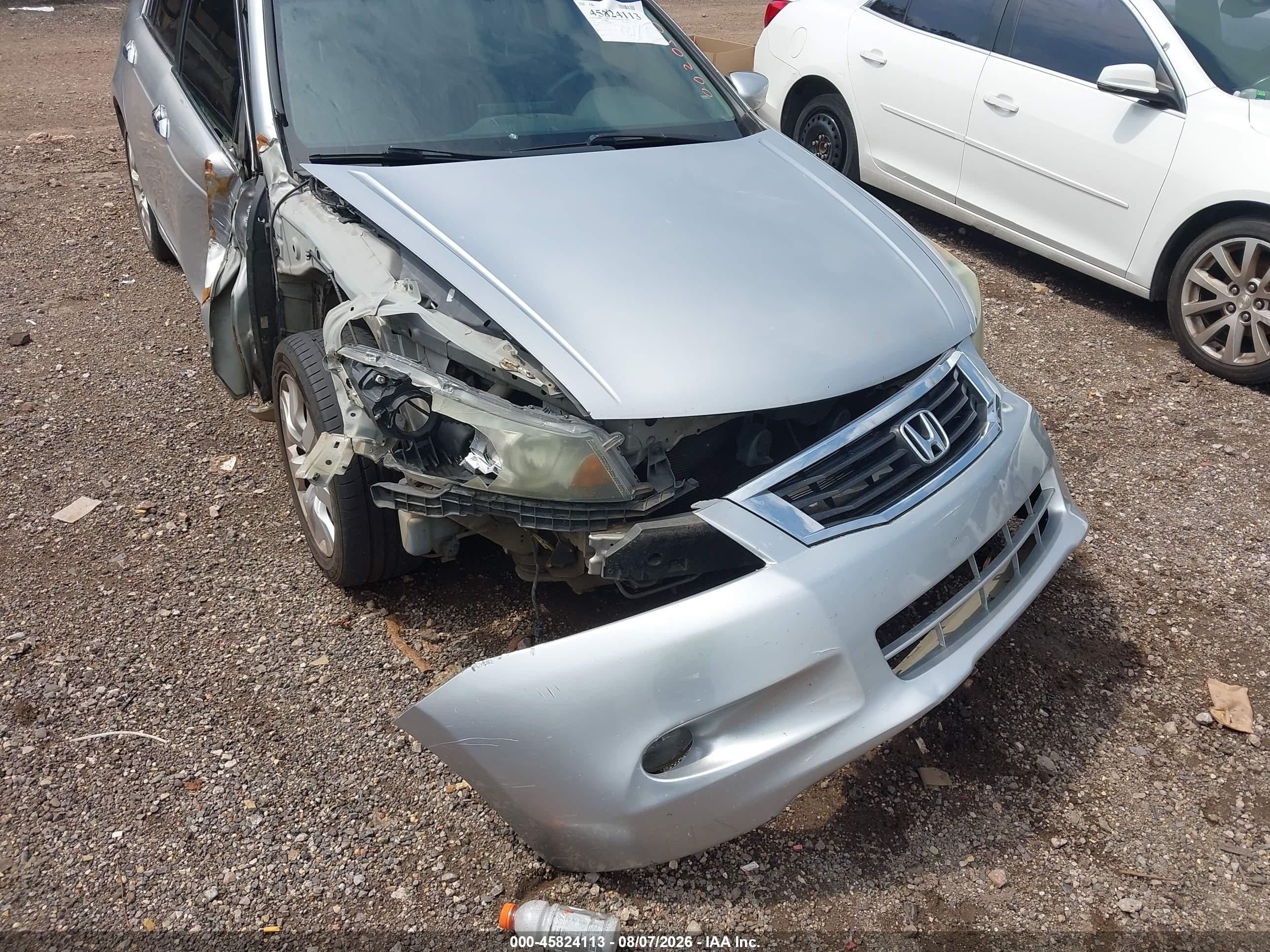 2010 Honda Accord 3.5 Ex-l Серебряный vin: 5KBCP3F87AB002050