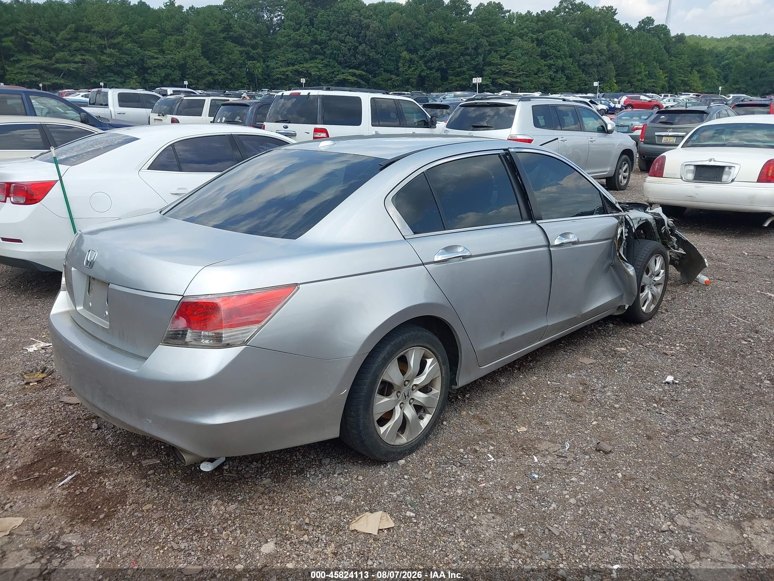 2010 Honda Accord 3.5 Ex-l Серебряный vin: 5KBCP3F87AB002050