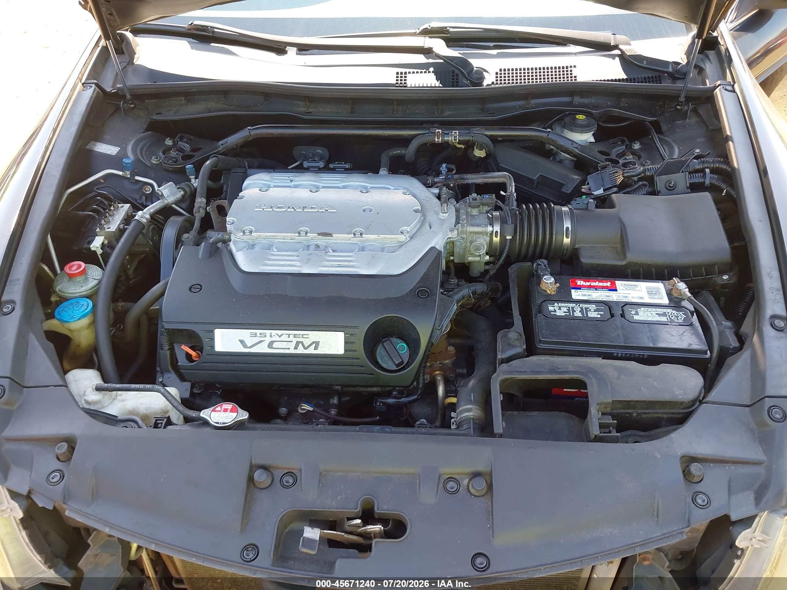 2010 Honda Accord 3.5 Ex-l Black vin: 5KBCP3F87AB002744