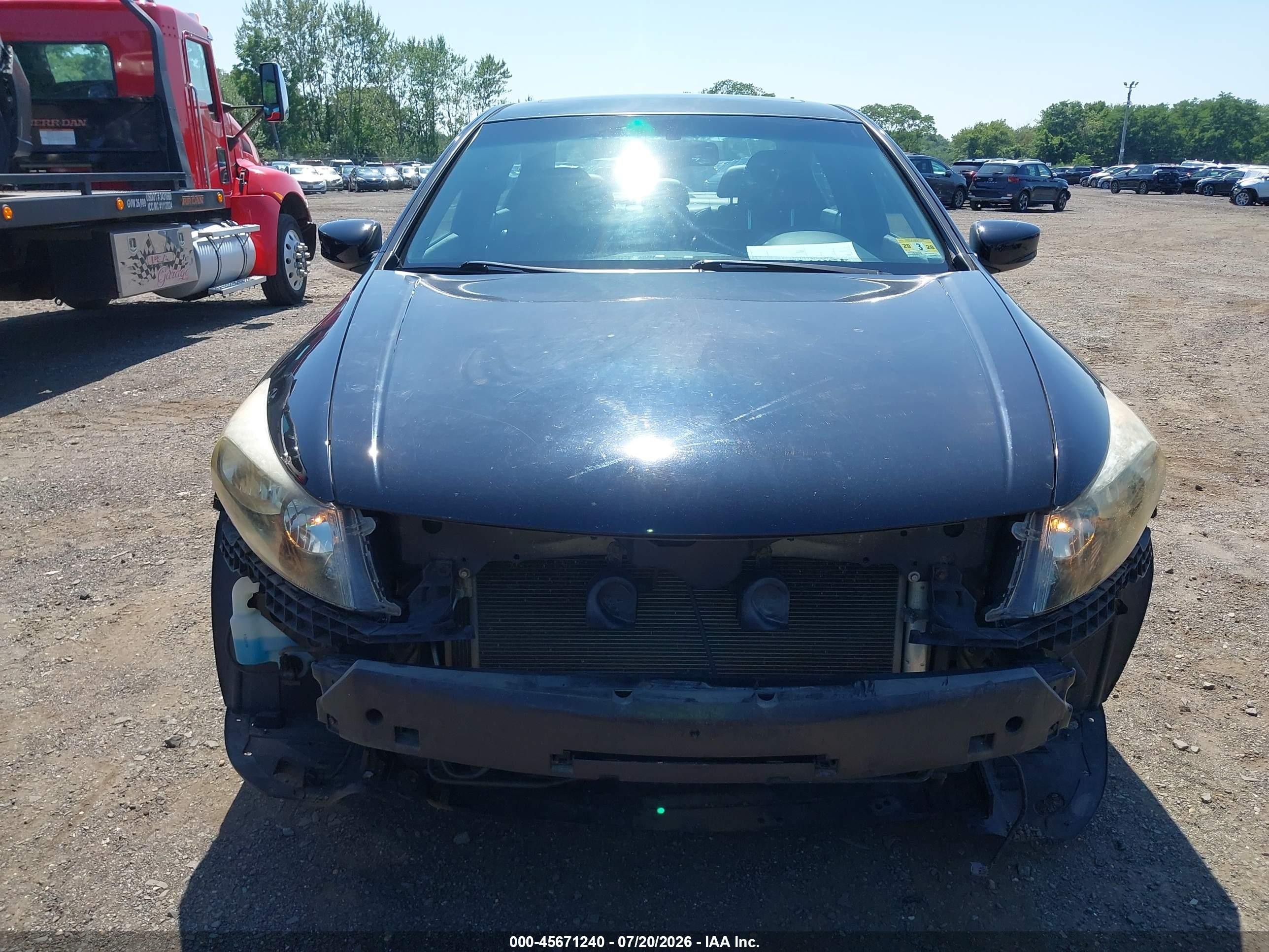 2010 Honda Accord 3.5 Ex-l Black vin: 5KBCP3F87AB002744