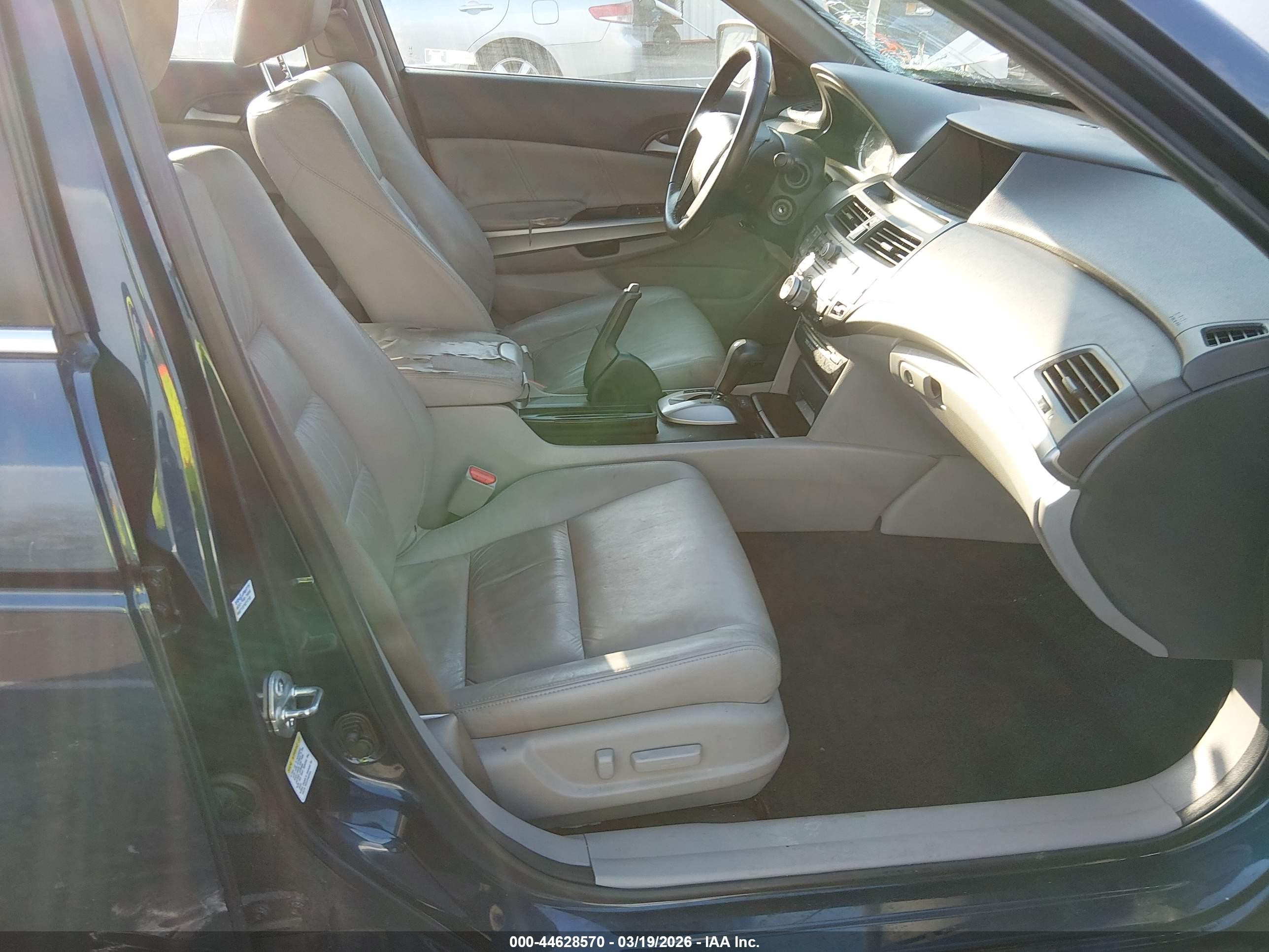 2010 Honda Accord 3.5 Ex-l Blue vin: 5KBCP3F87AB011556